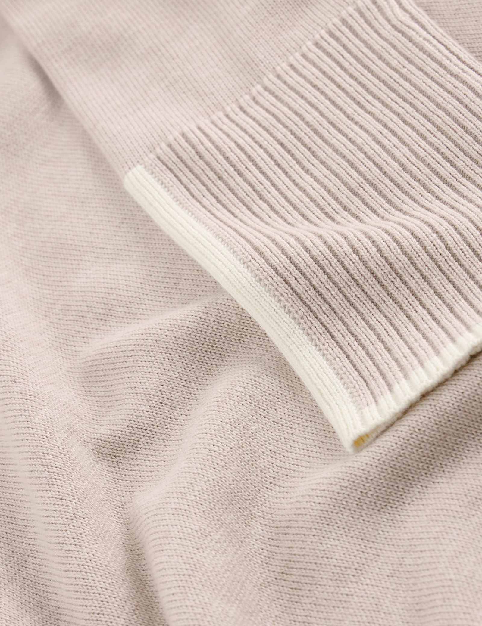 Cotton Modal Blend Crew Neck Jumper - image 4