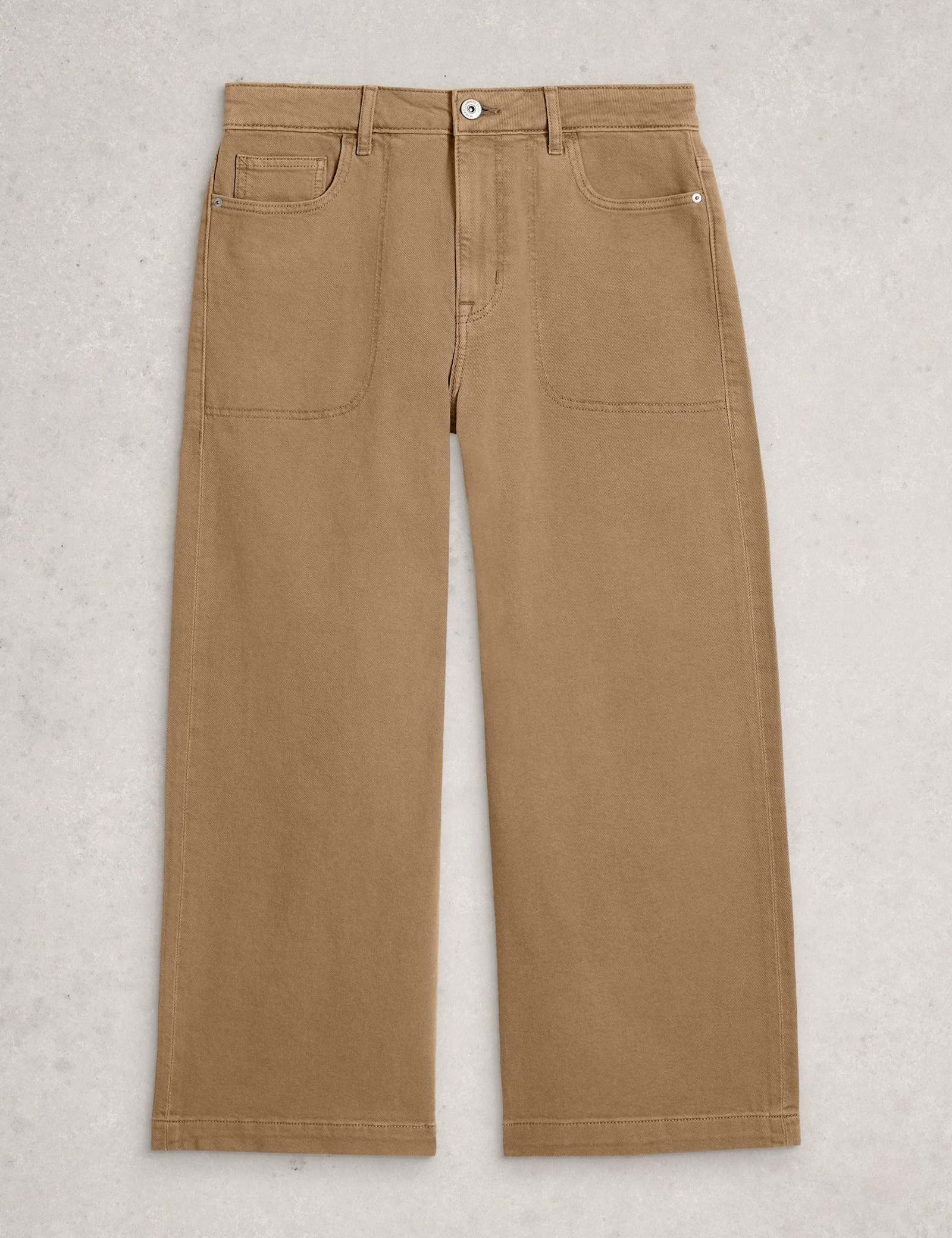Wide Leg Cropped Jeans - image 2