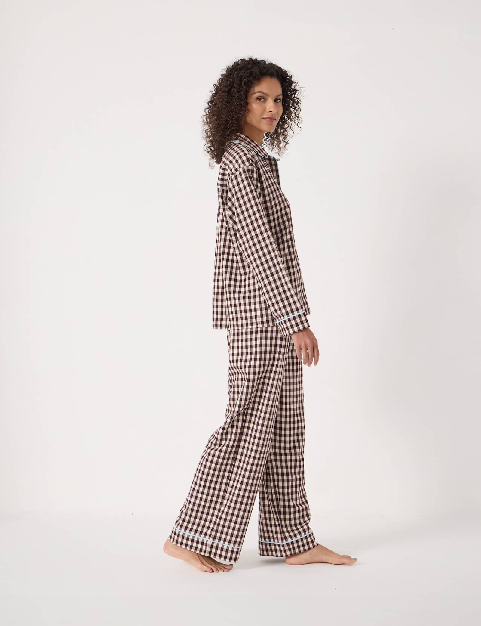 Cotton Rich Checked Pyjama Set - image 3