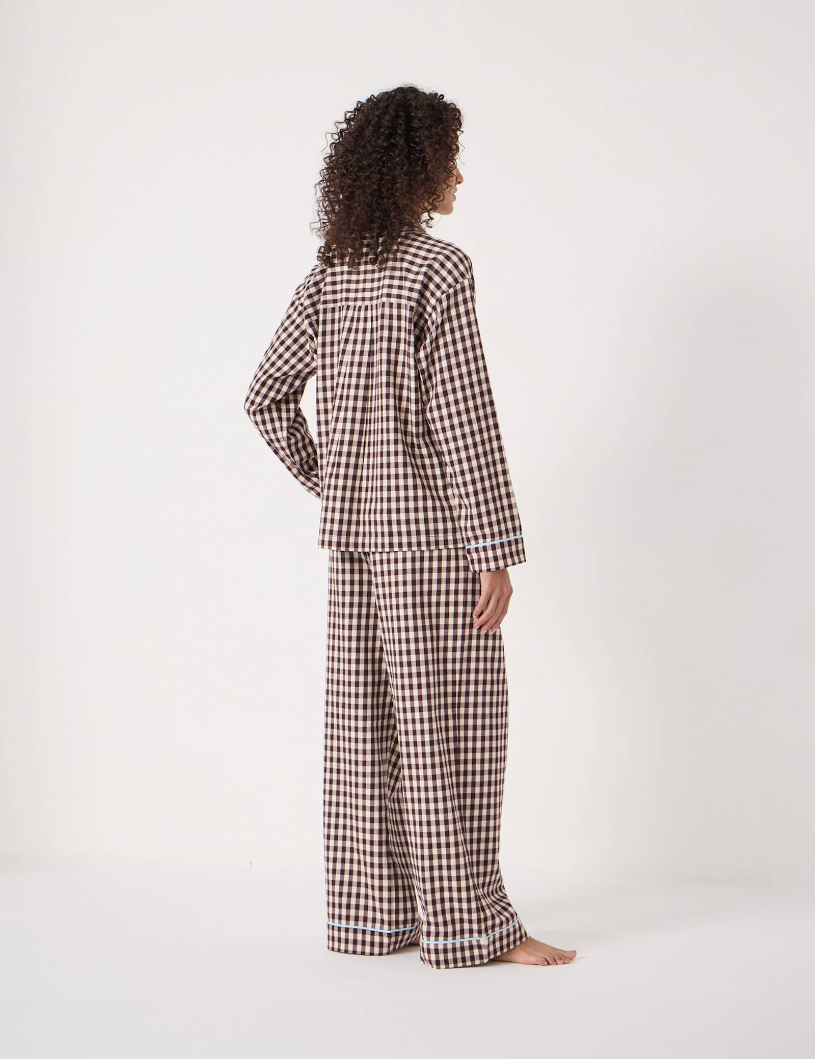 Cotton Rich Checked Pyjama Set - image 2