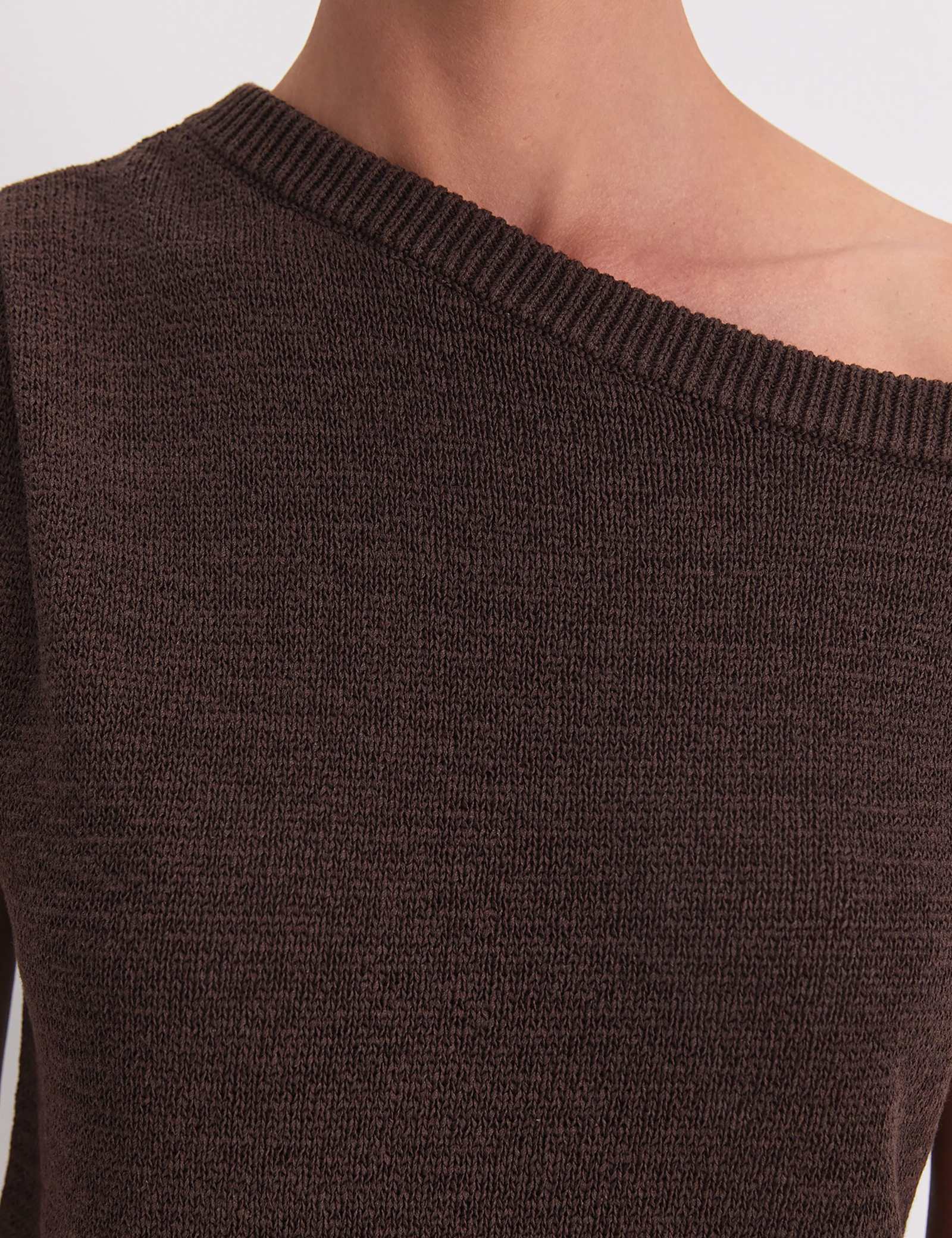 Cotton Blend Textured Knitted Top - image 3