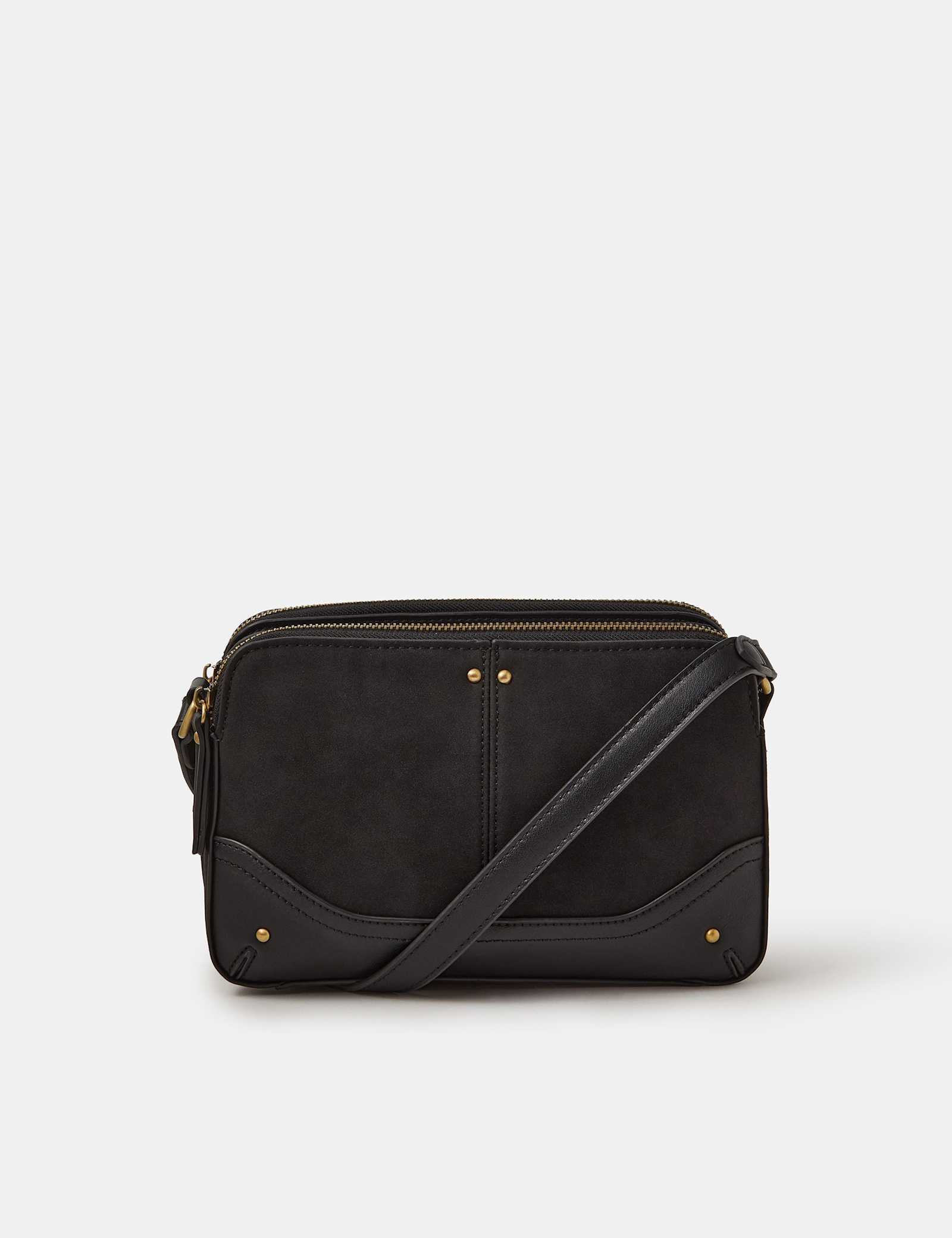 Faux Leather Cross Body Bag - image 1