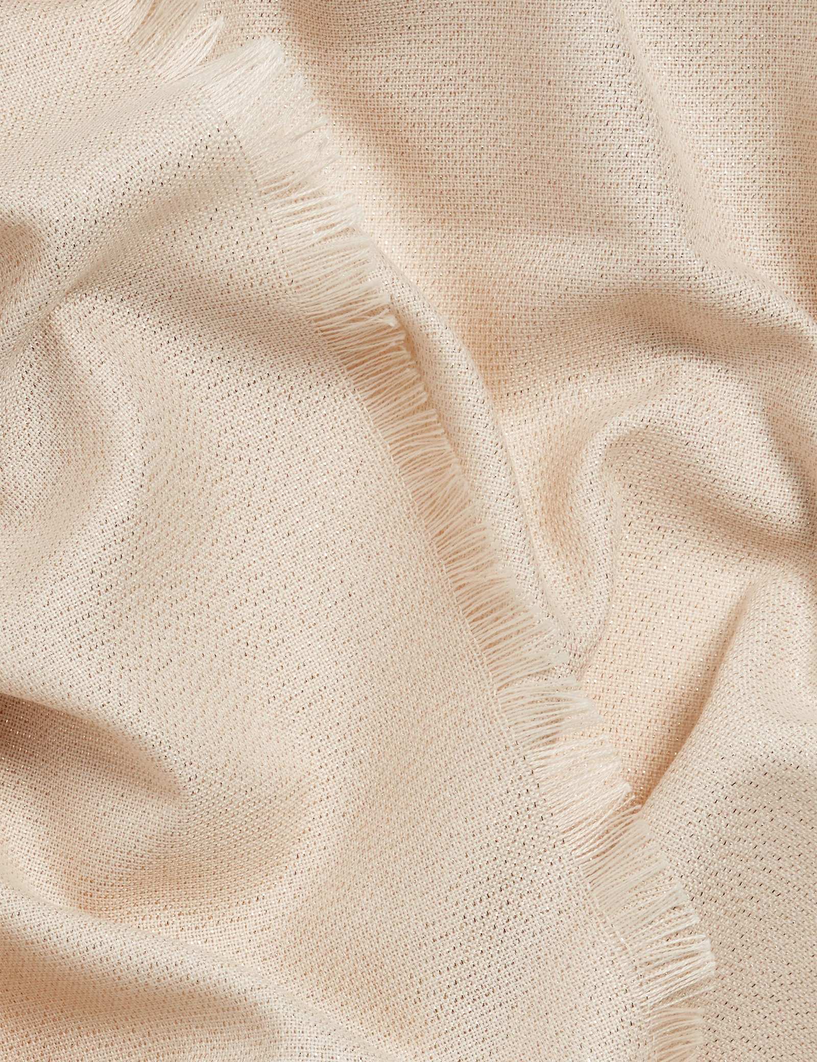 Woven Sparkle Fringed Scarf - image 4