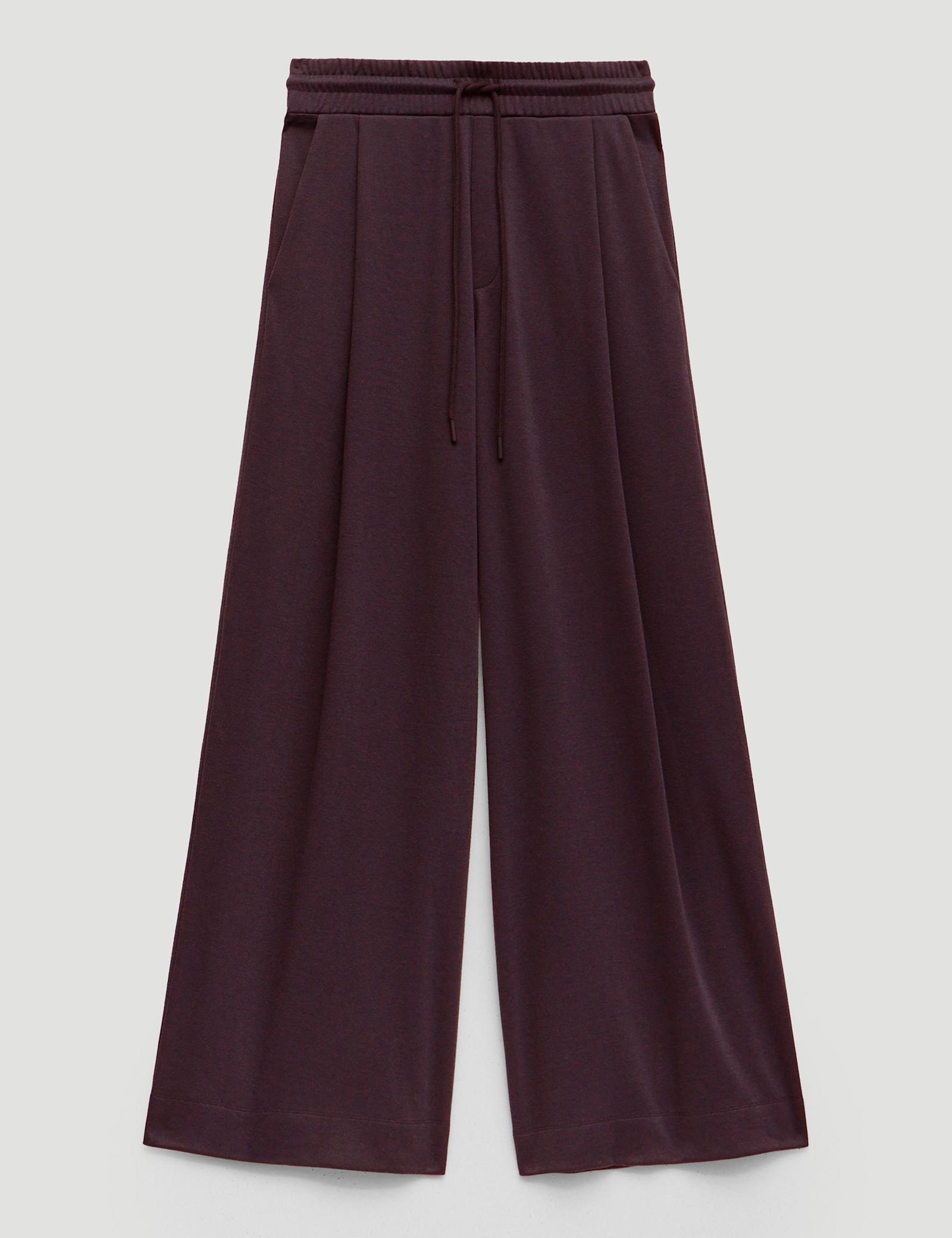 Elasticated Waist Wide Leg Trousers - image 1