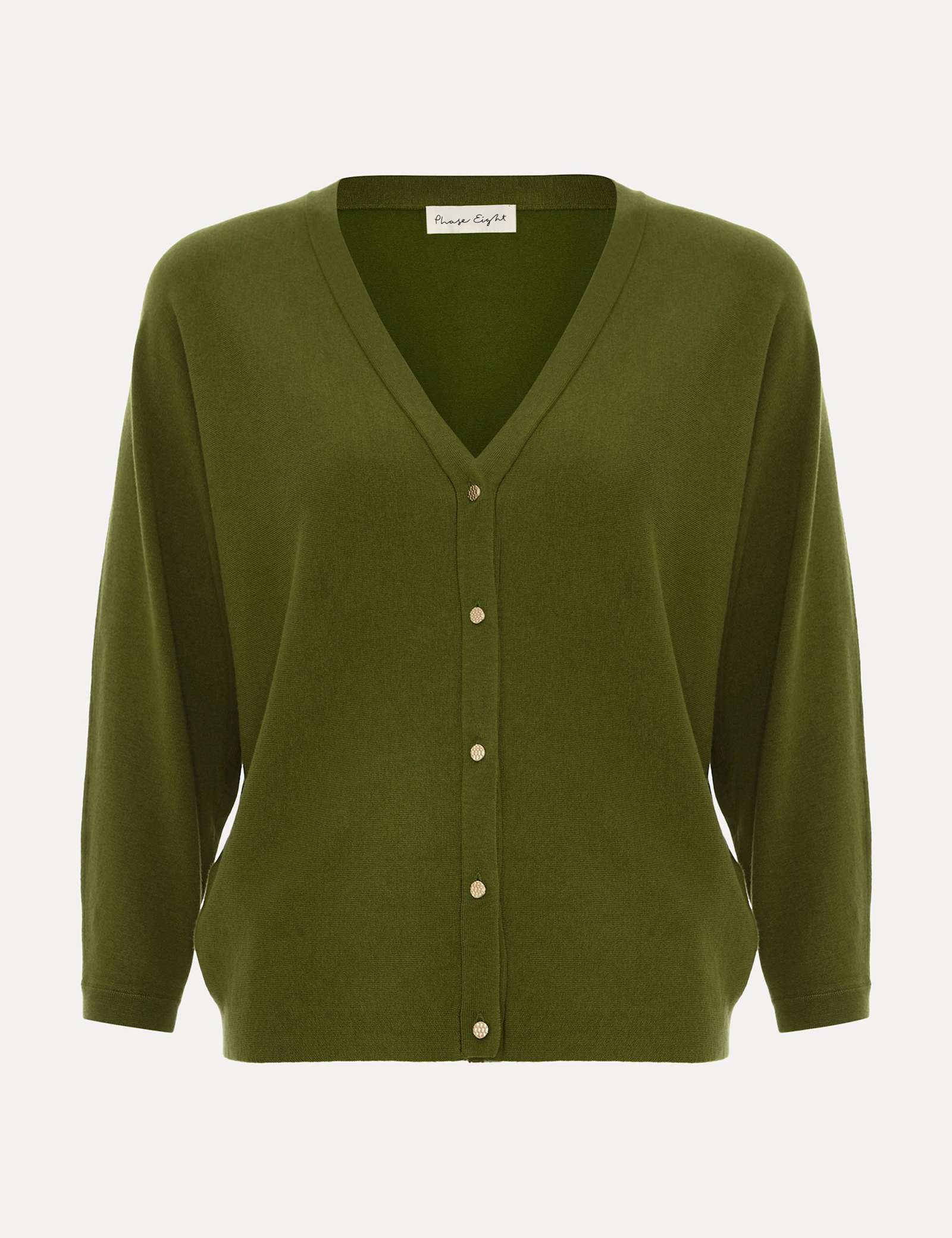 Textured V-Neck Cardigan - image 1