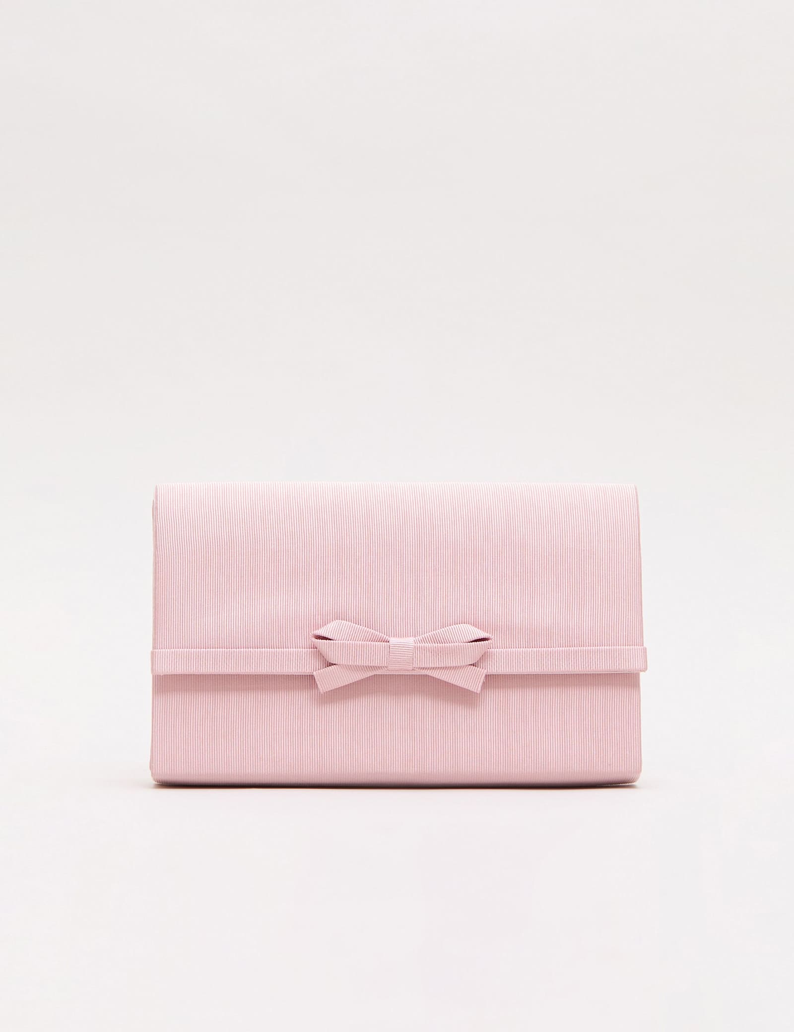 Bow Chain Strap Clutch Bag - image 1