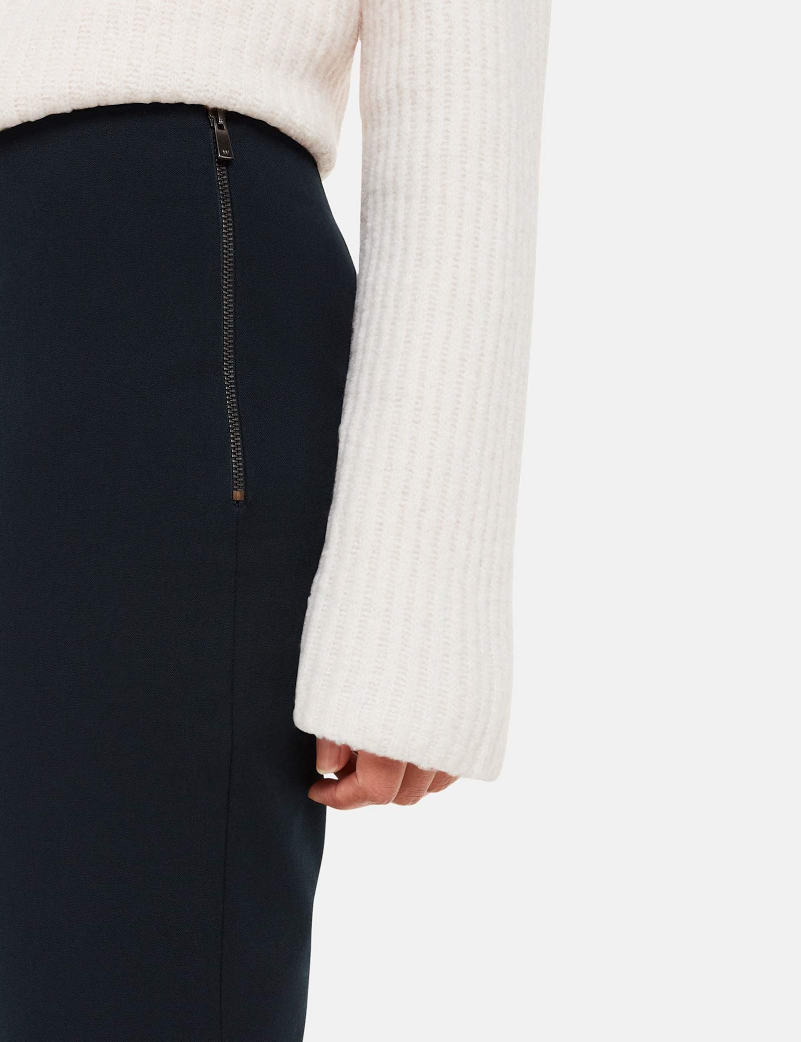 Cotton Rich Skinny Ankle Grazer Trousers - image 5