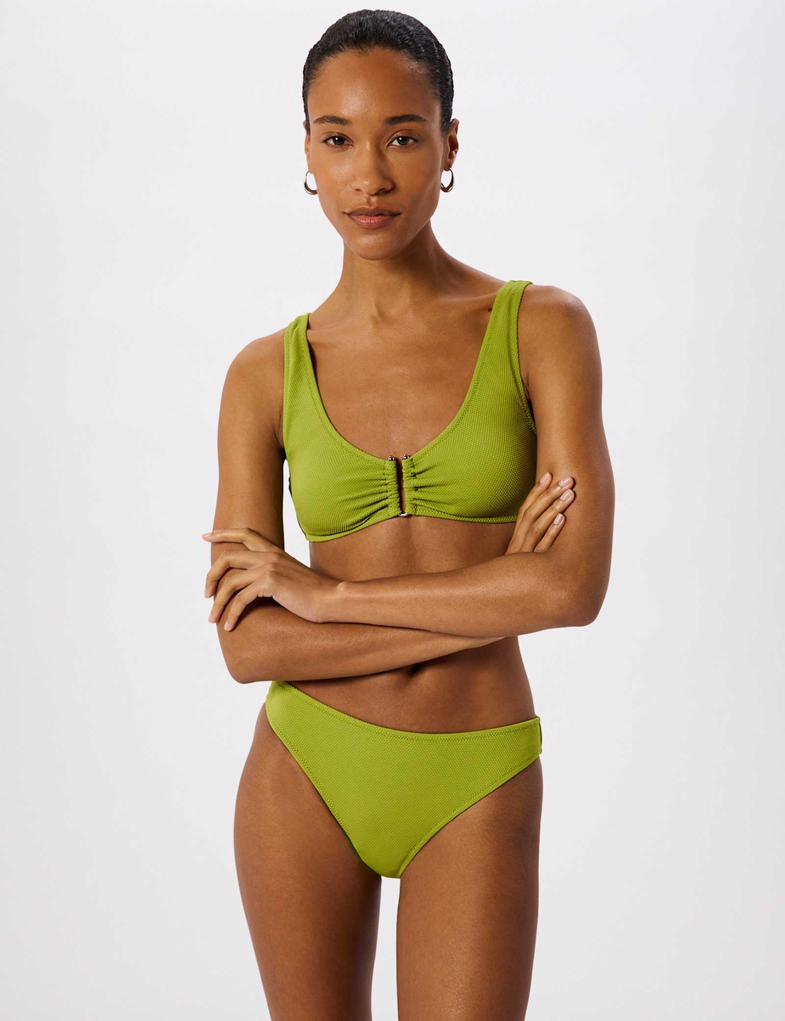 Textured Ring Bikini Top - image 2