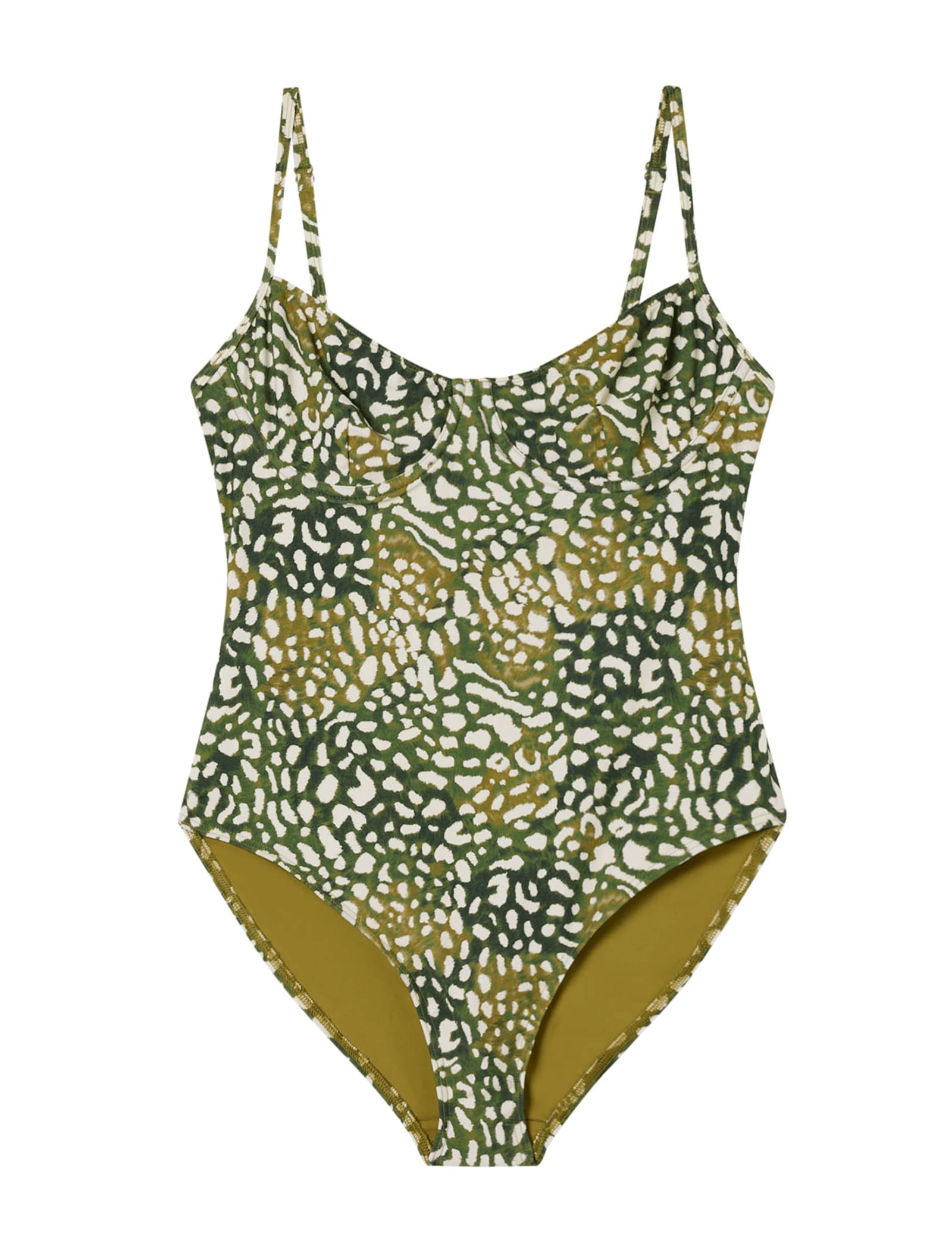 Animal Print Wired Swimsuit - image 1