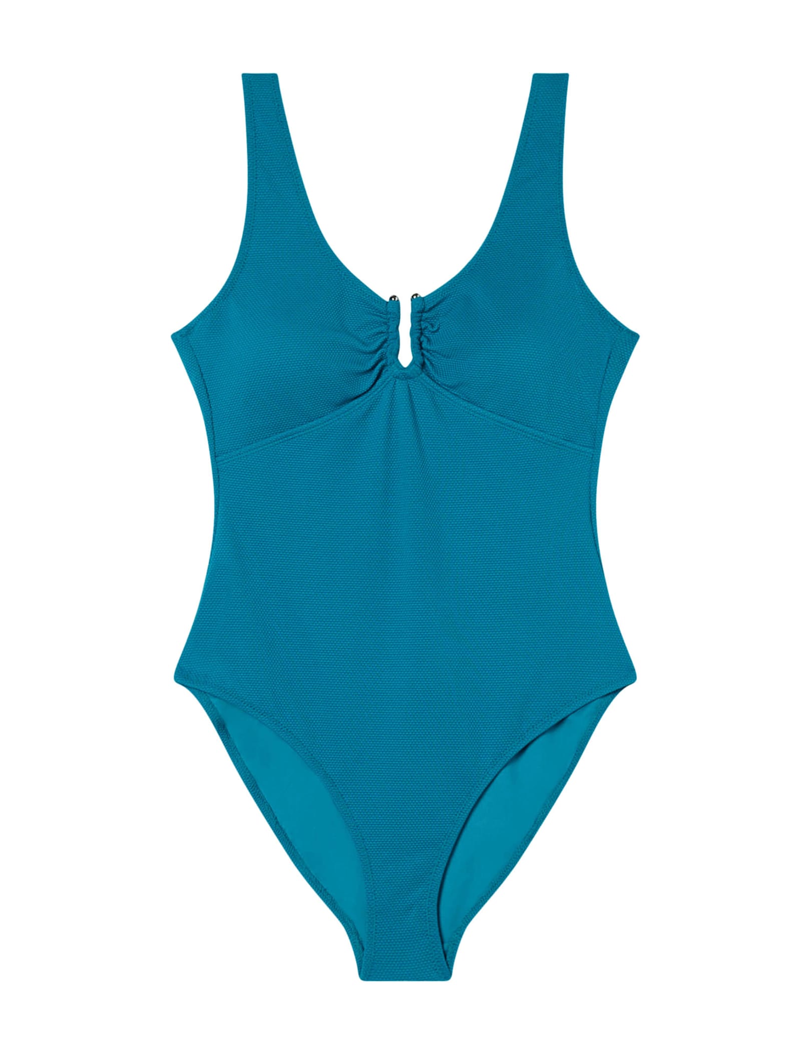 Textured Ring Detail Swimsuit - image 1