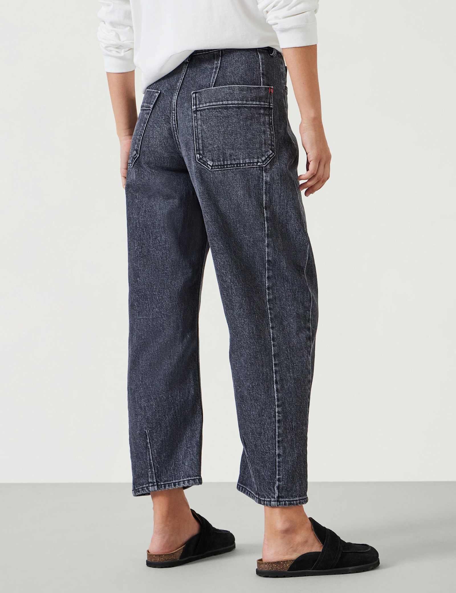 Mid Rise Barrel Jeans - image 3