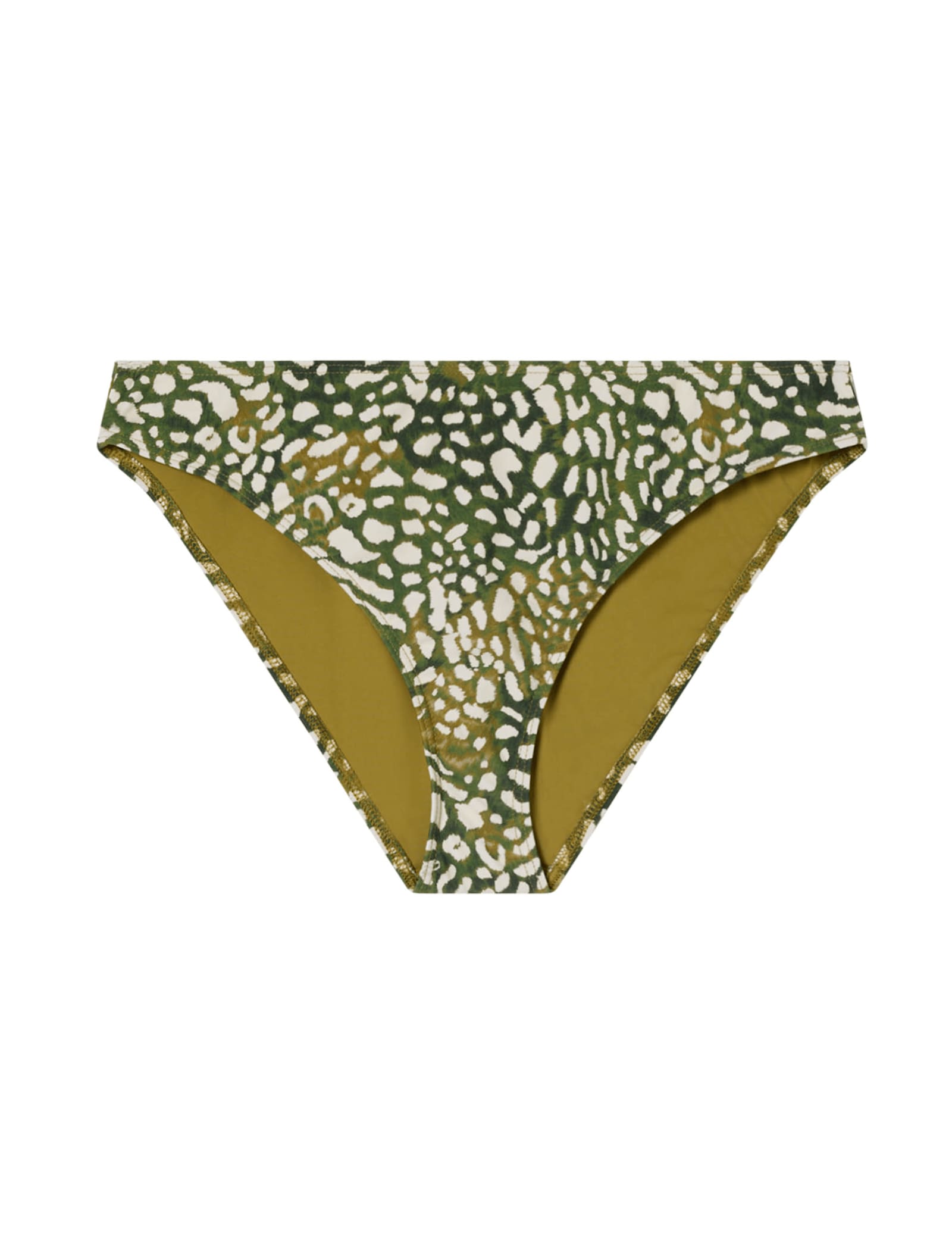 Animal Print High Leg Bikini Bottoms - image 1
