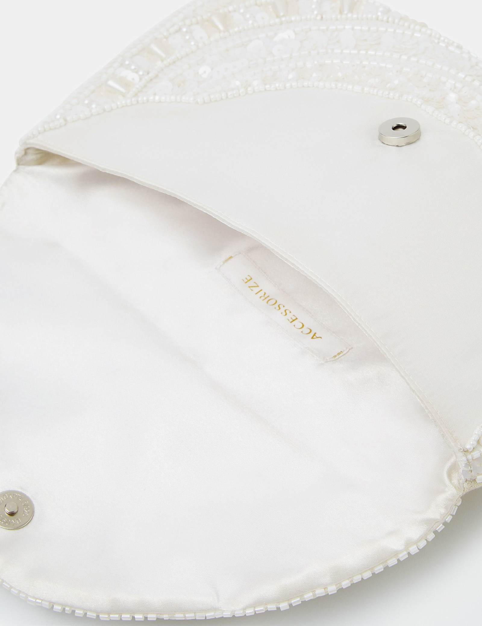 Beaded Embellished Clutch Bag - image 3