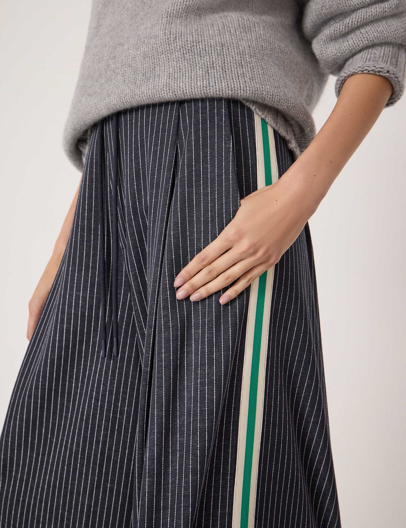 Striped Wide Leg Trousers - image 5