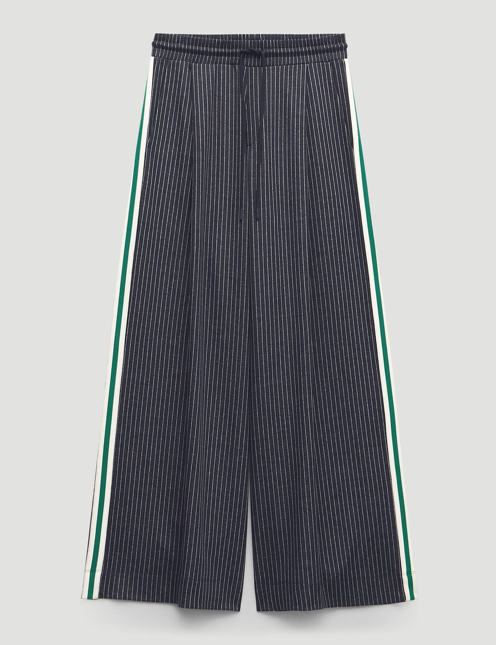 Striped Wide Leg Trousers - image 1