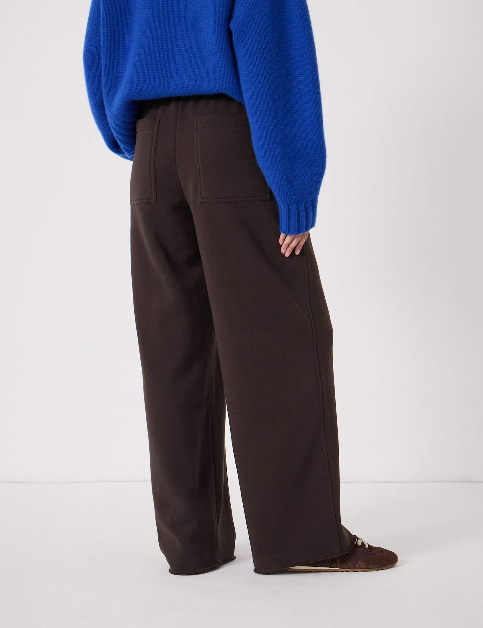 Cotton Rich Pintuck Straight Leg Joggers - image 4