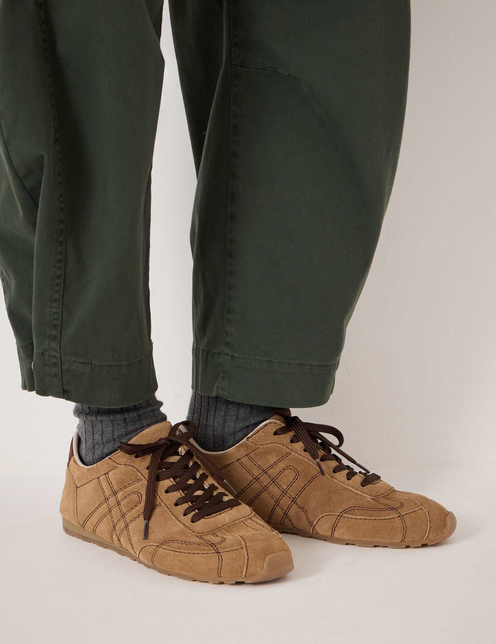 Leather Trainers - image 3