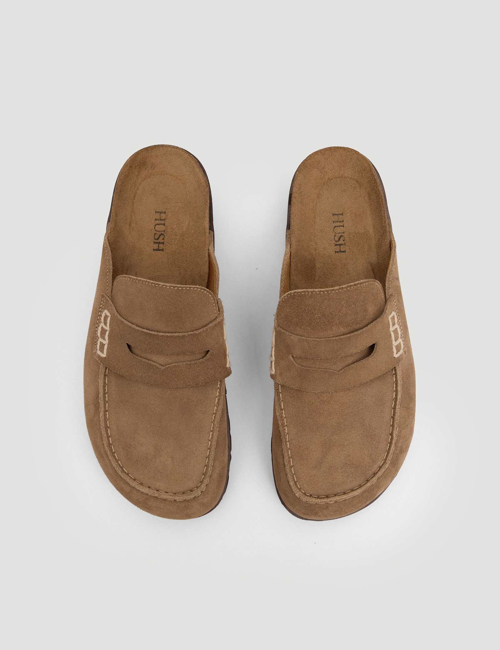Suede Backless Loafers - image 4
