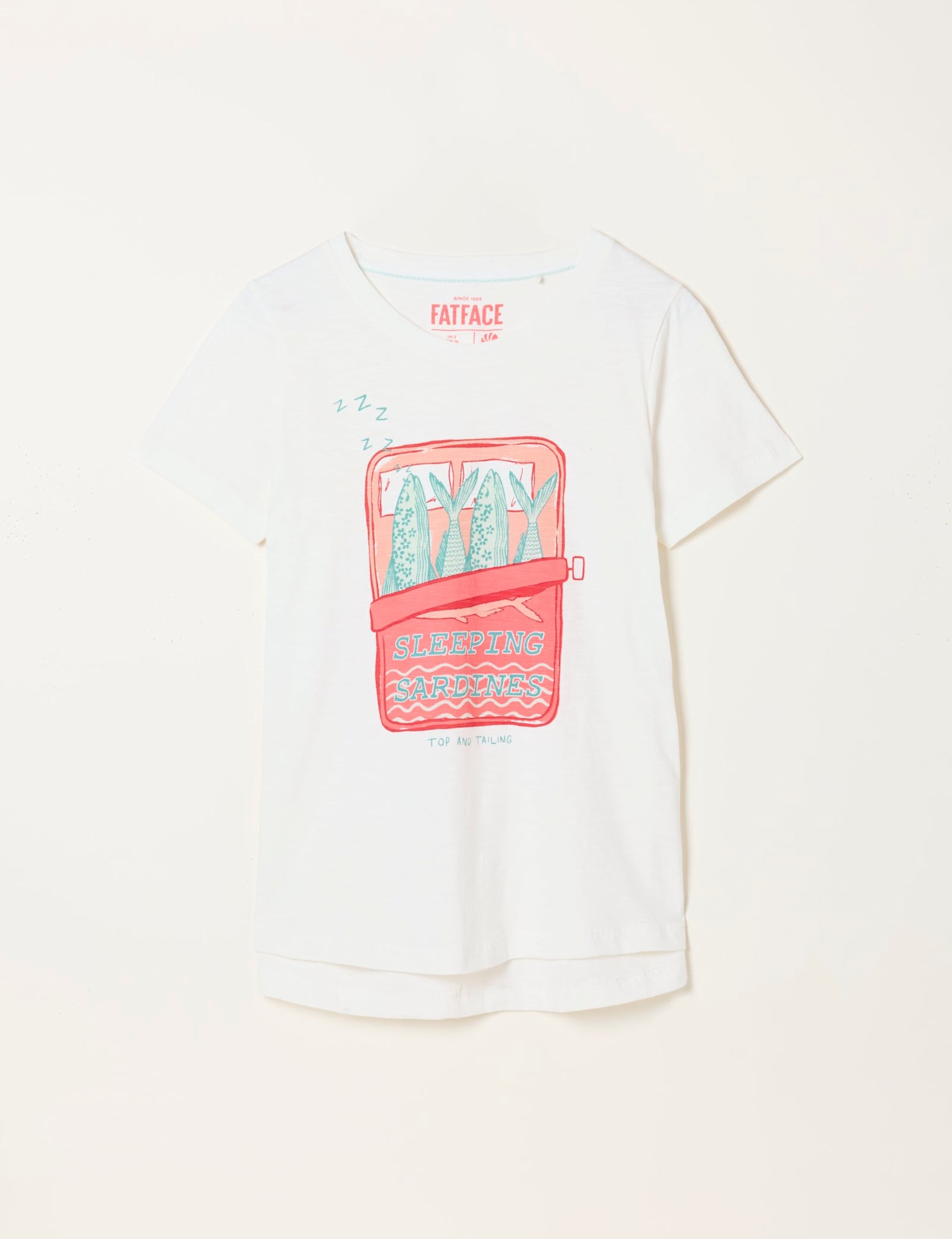 Jersey Sardine Pyjama Top - image 1