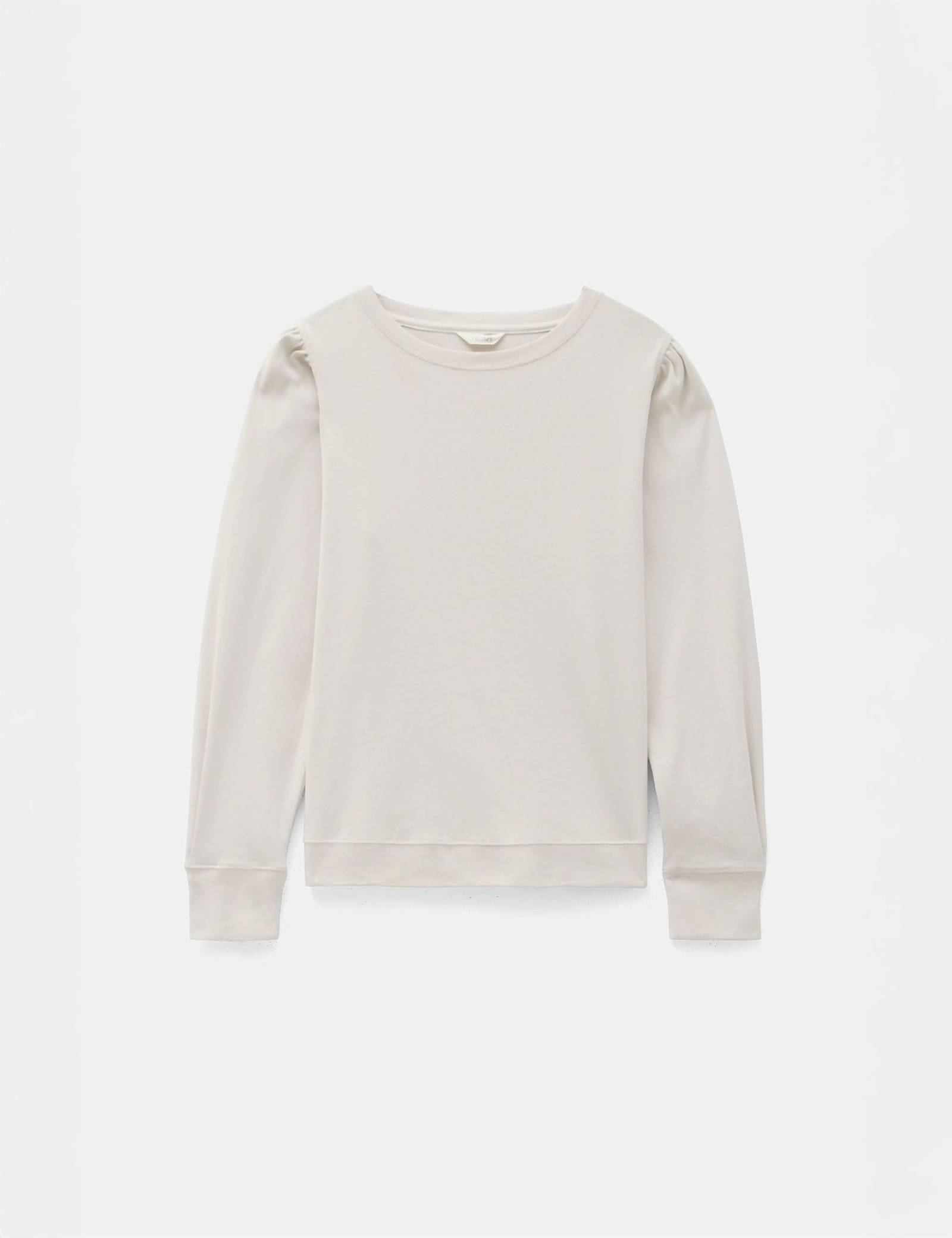 Emily Puff Sleeve Cotton Jersey Top - image 2