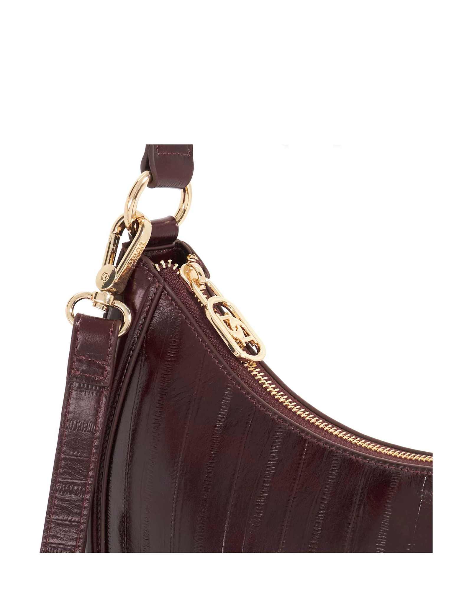 Leather Scoop Shoulder Bag - image 5