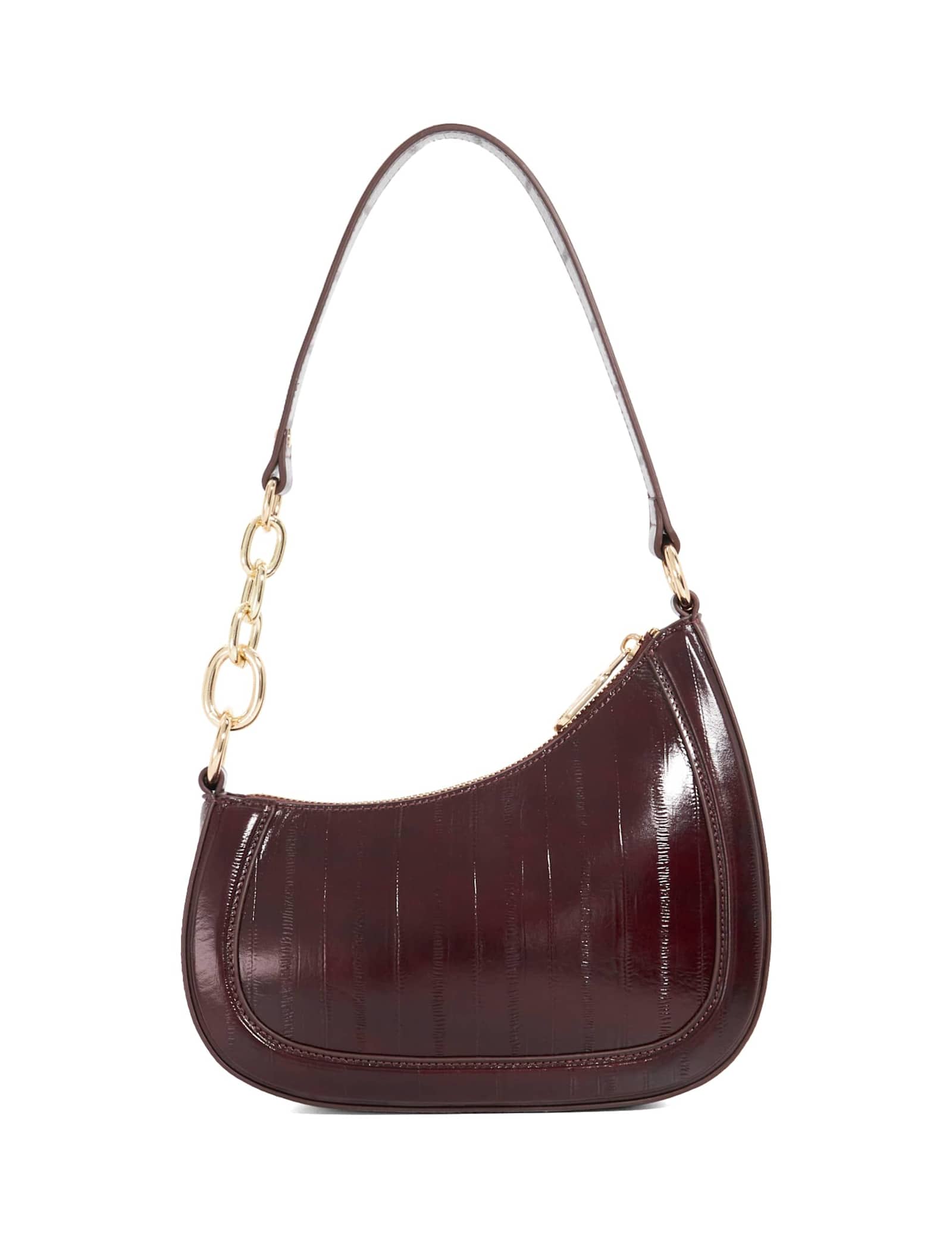 Leather Scoop Shoulder Bag - image 2