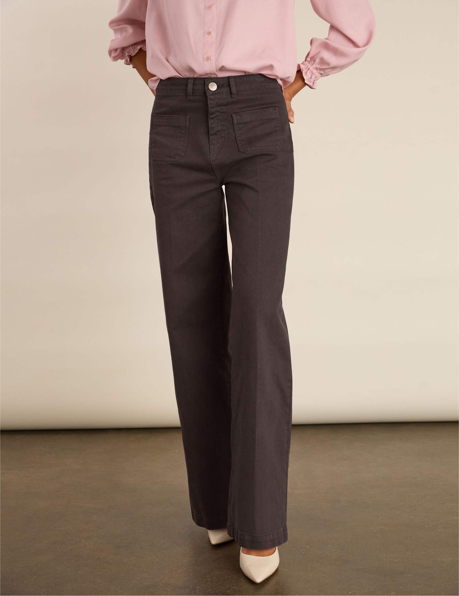 High Waisted Wide Leg Jeans - image 3
