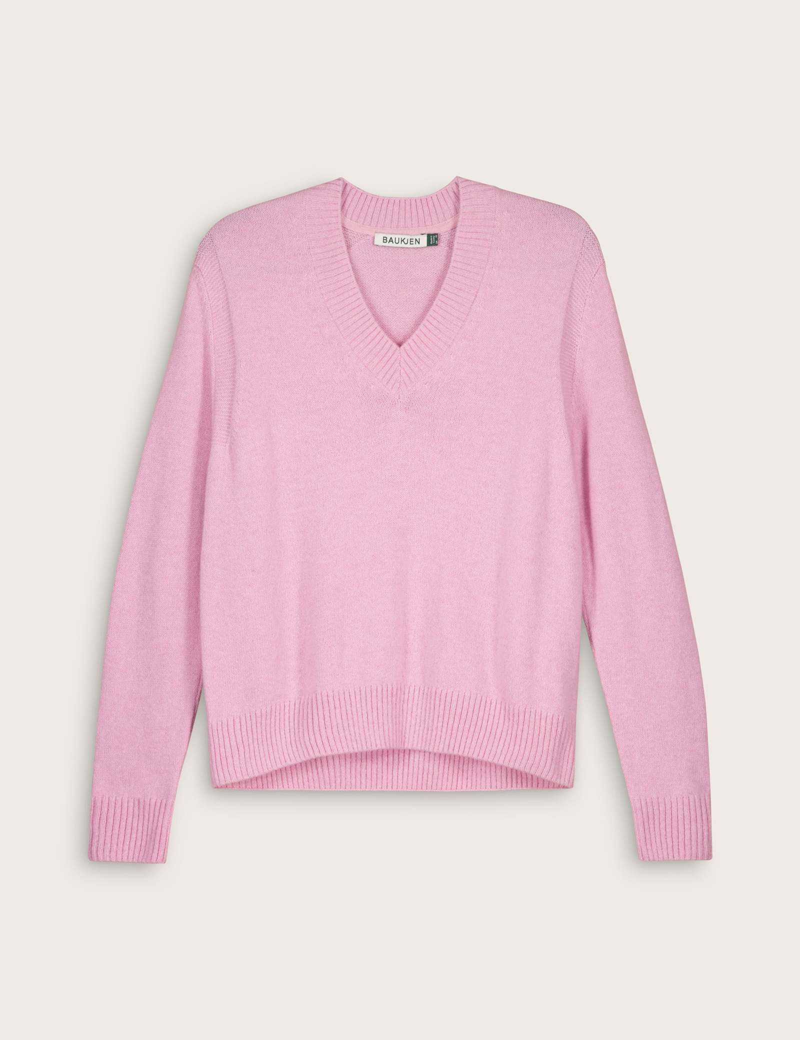 Wool Rich V-Neck Jumper - image 1