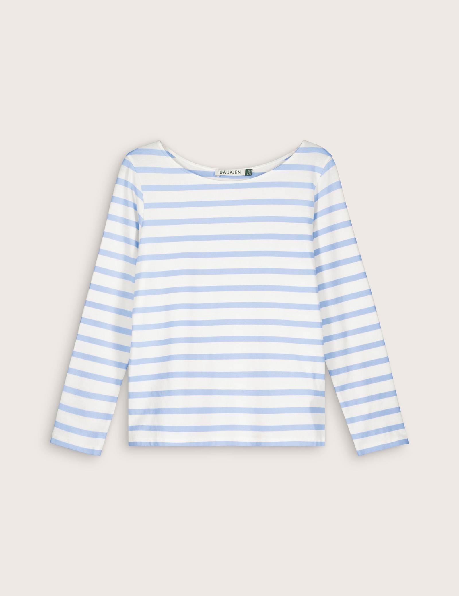 Pure Cotton Striped Round Neck Top - image 1