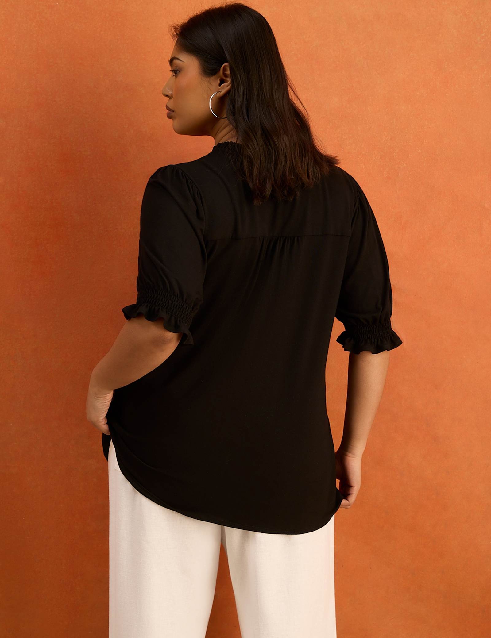 V-Neck Blouse - image 4