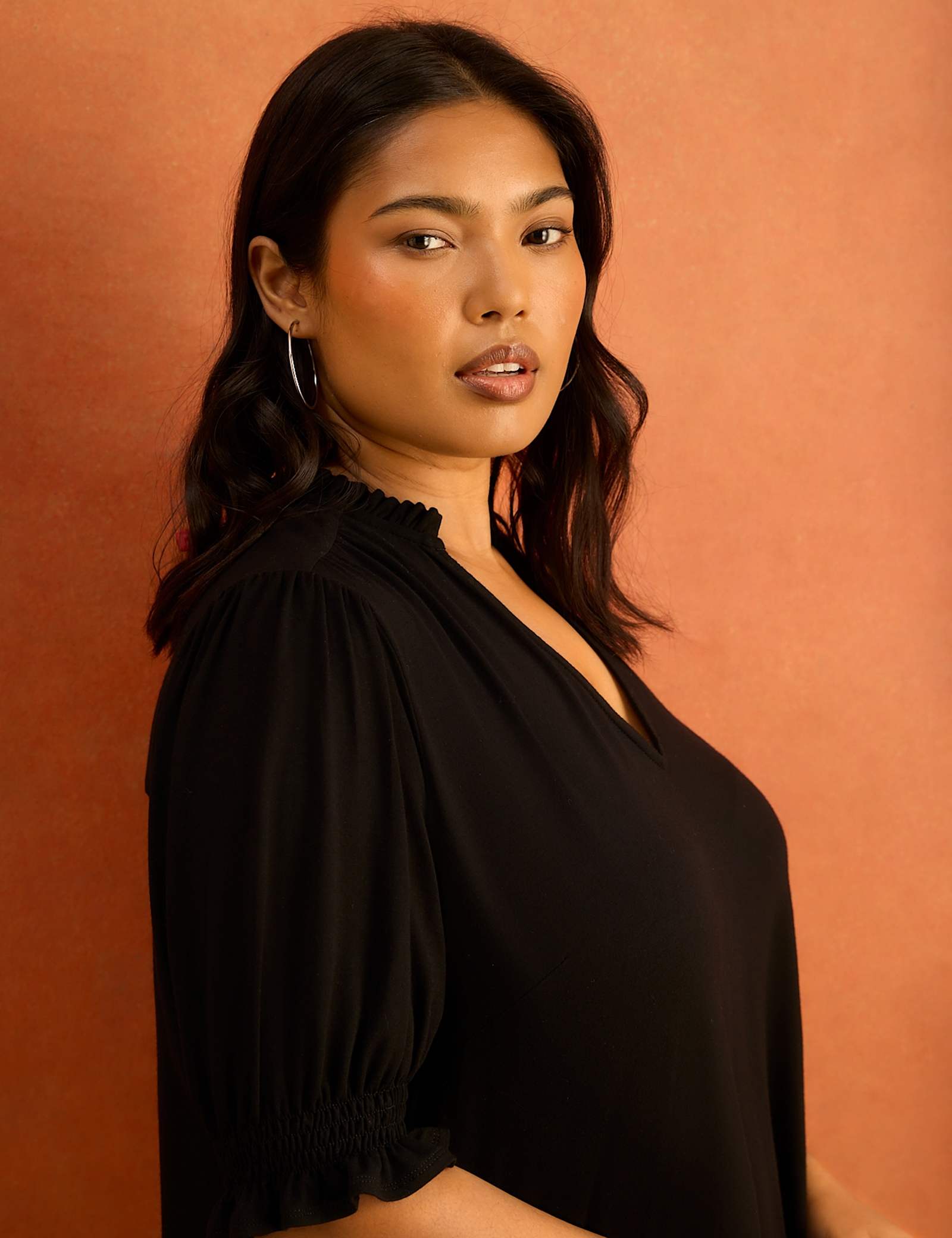 V-Neck Blouse - image 2
