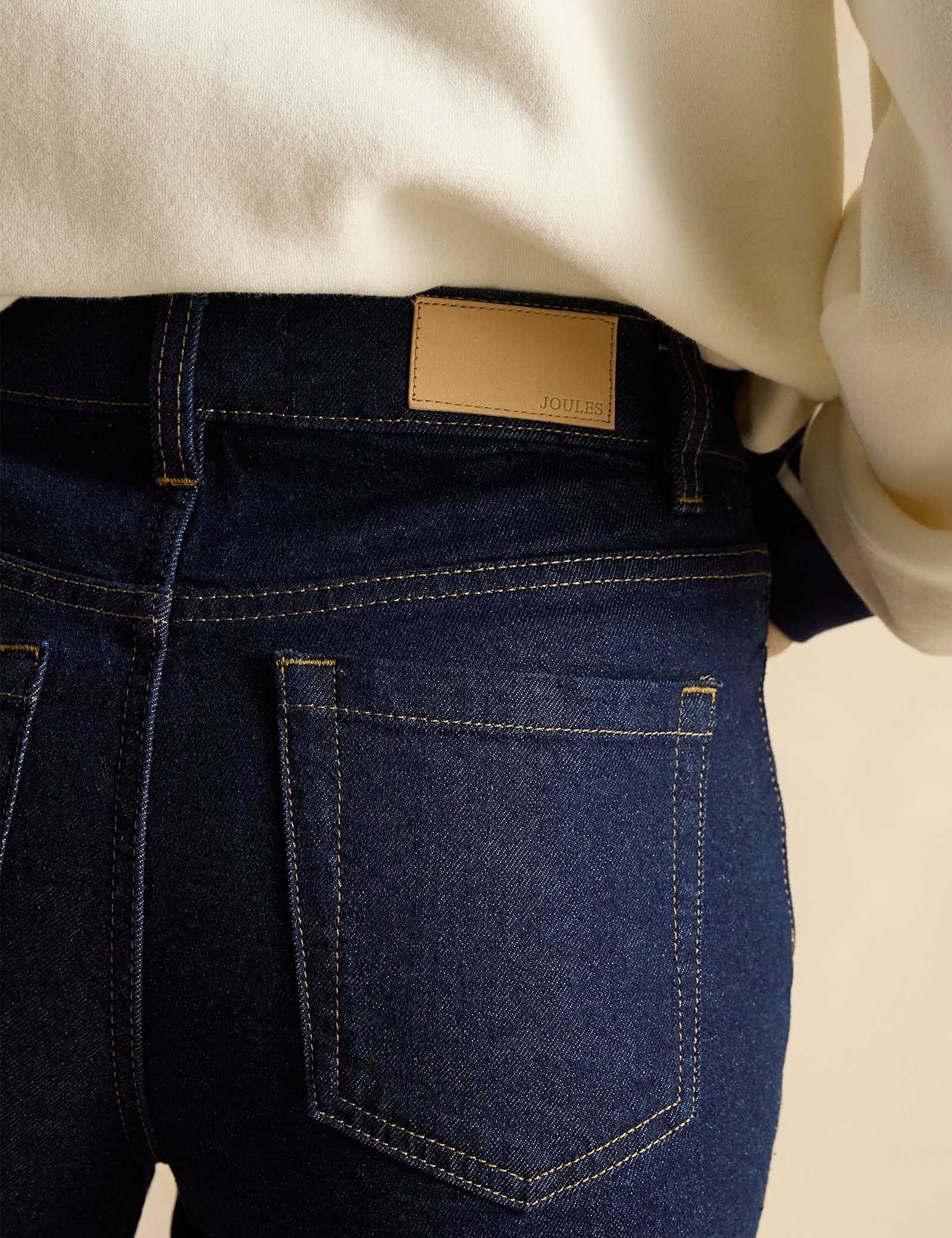 Denim Mid Rise Slim Fit Ankle Grazer Jeans - image 3