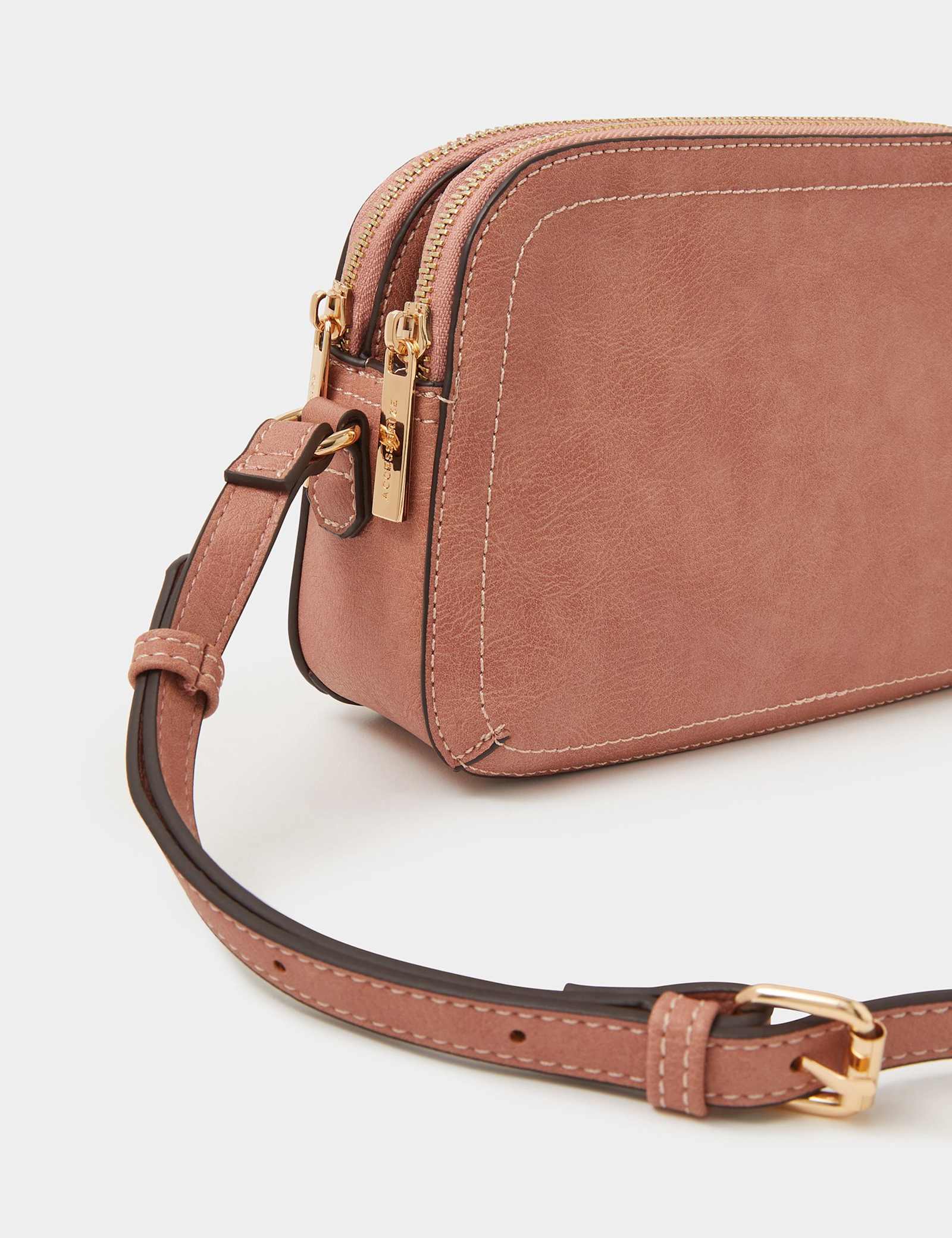 Double Zip Cross Body Bag - image 4