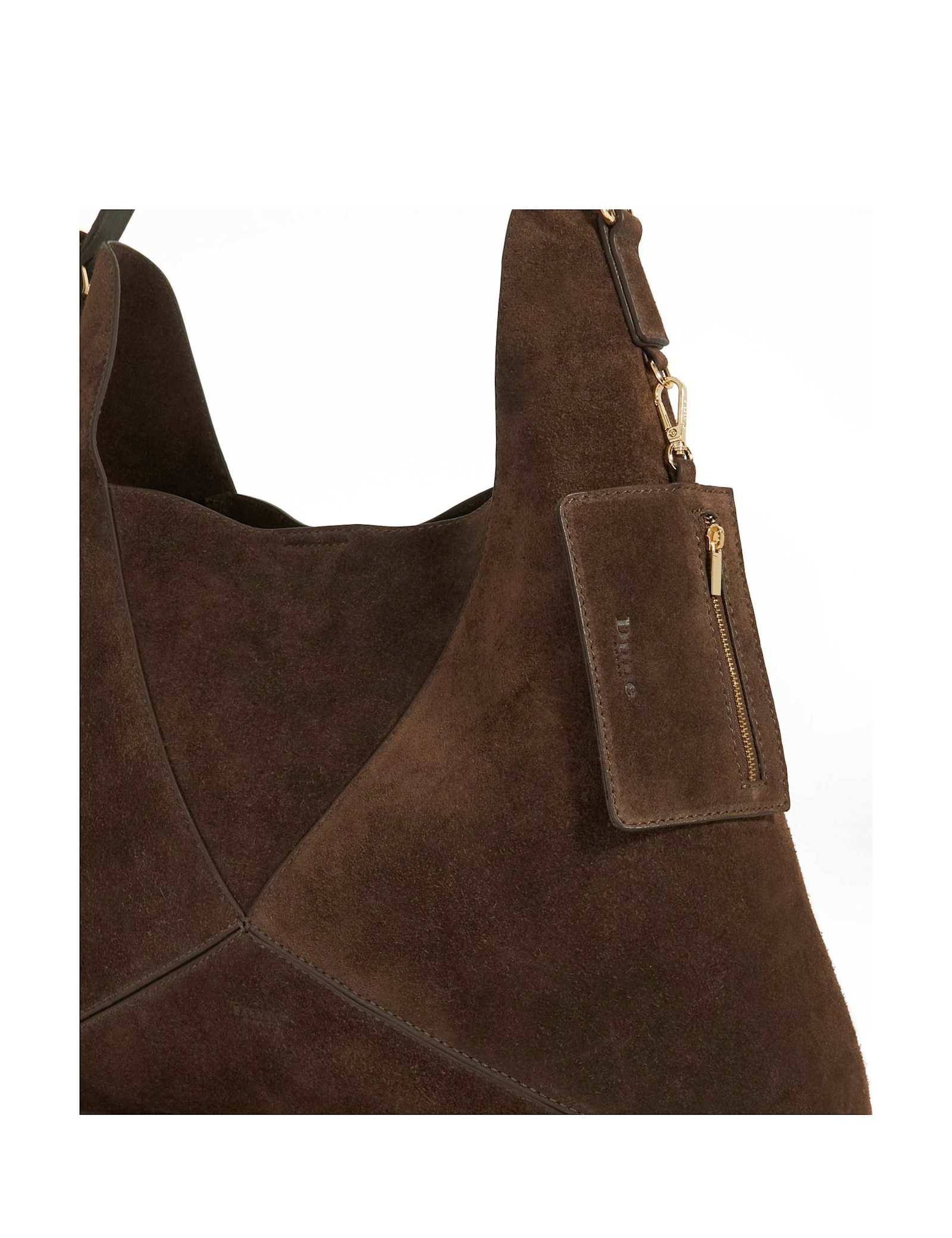 Suede Shoulder Bag - image 5