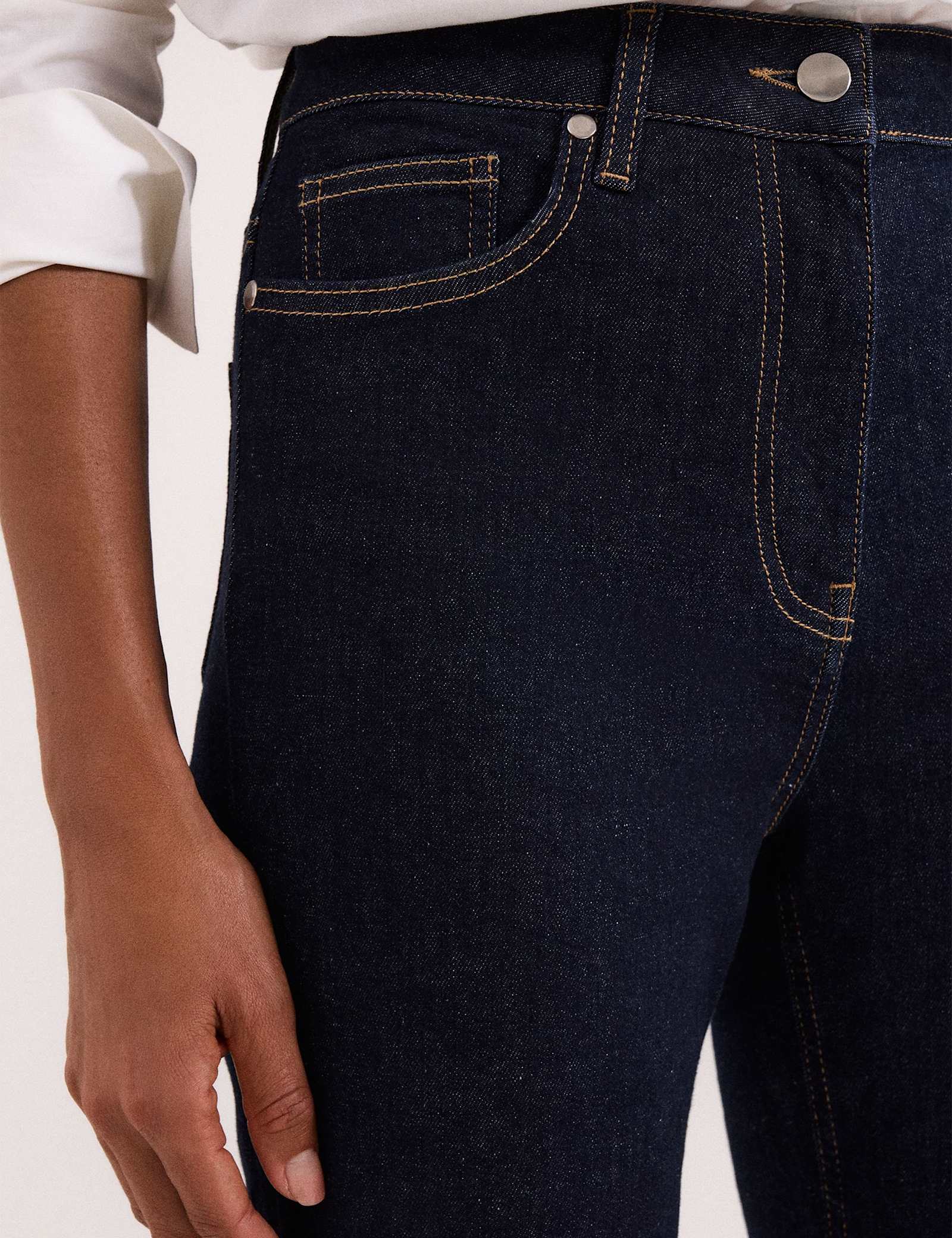 Mid Rise Bootcut Jeans - image 5