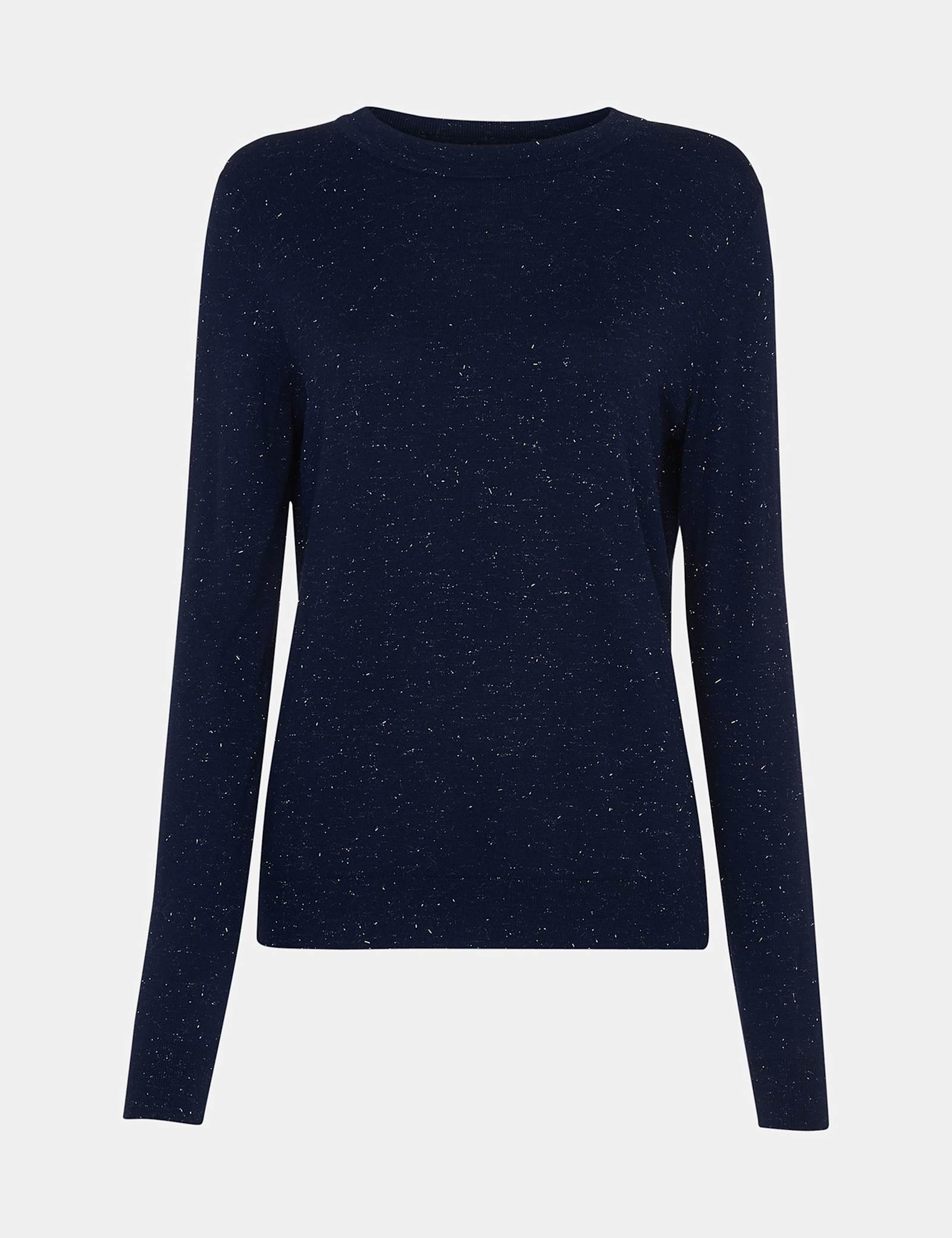 Annie Sparkly Crew Neck Jumper - image 1
