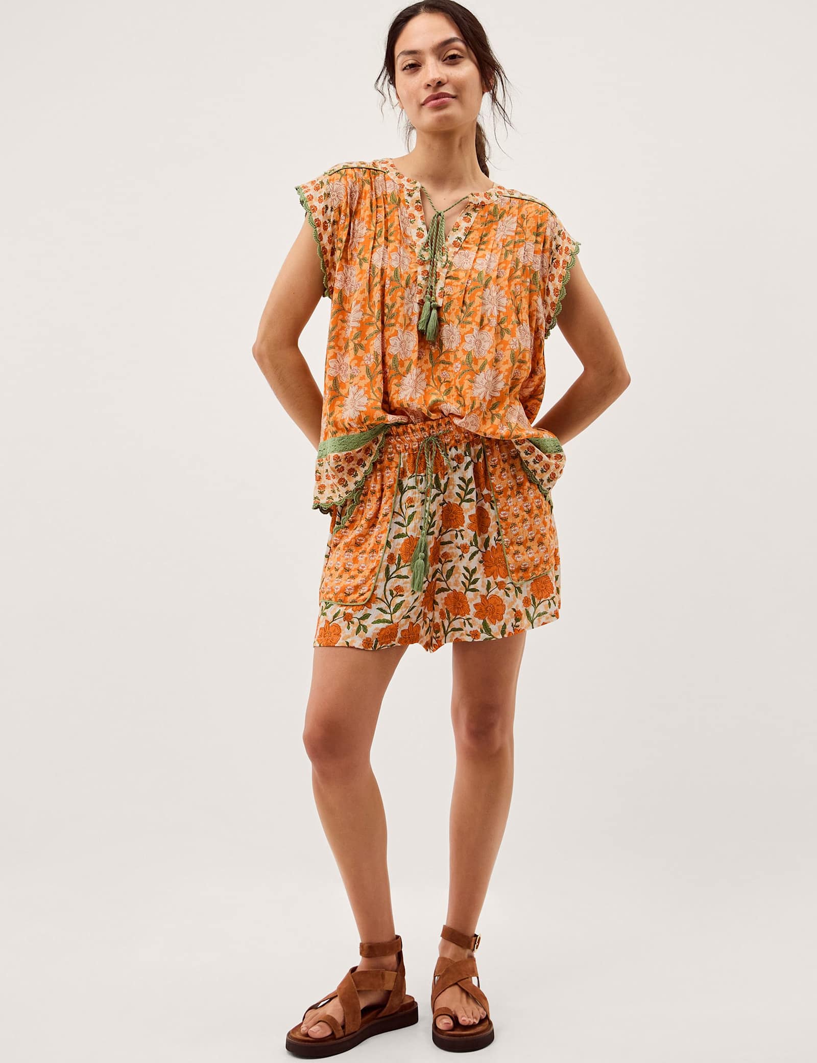 Floral Shorts - image 5