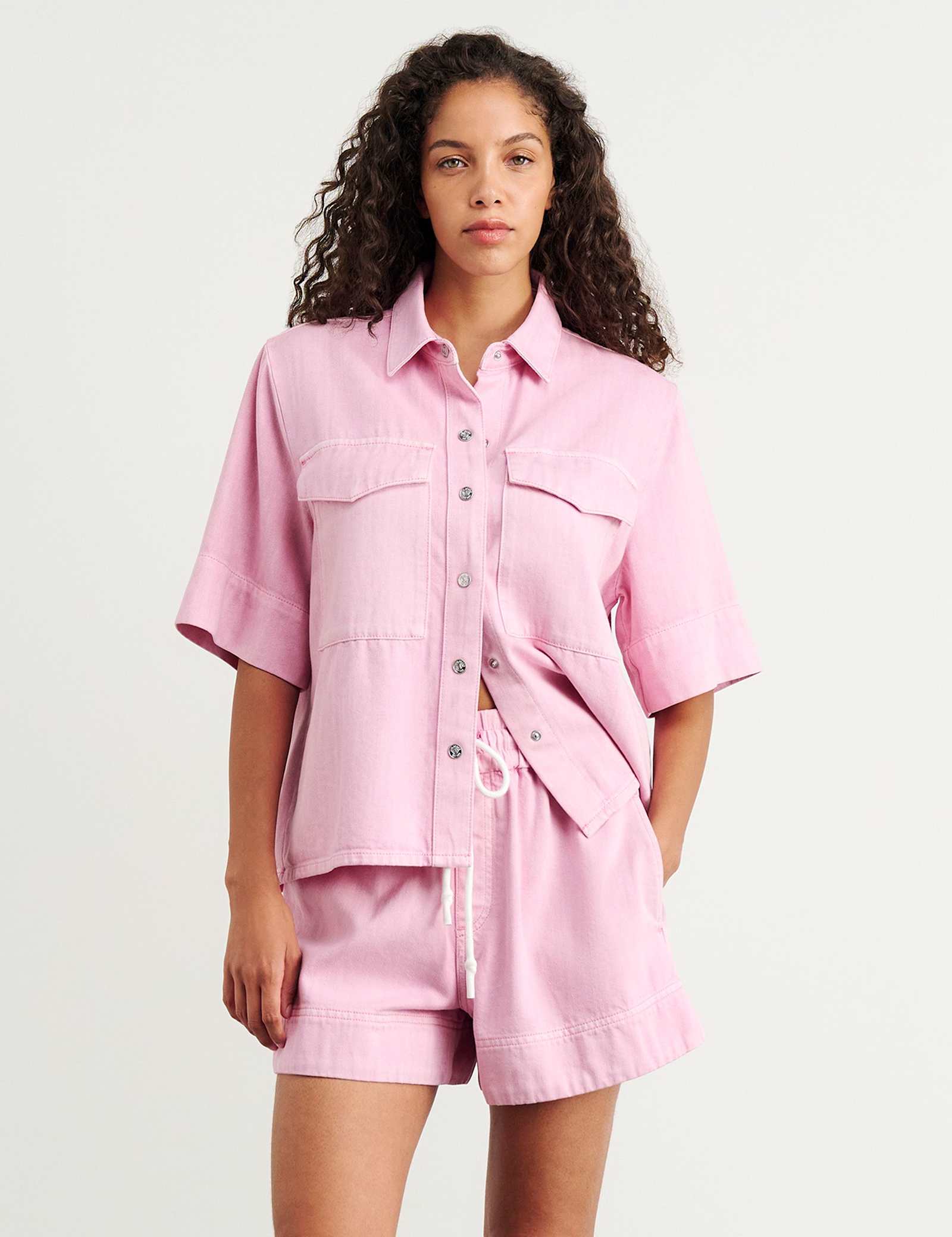 Cotton Rich Denim Shirt - image 5