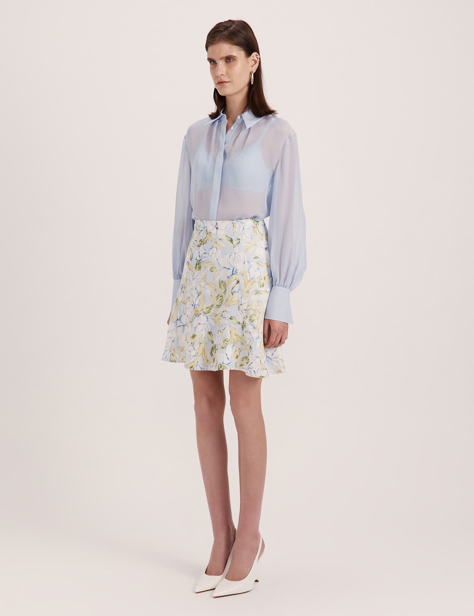 Pure Silk Collared Shirt - image 4