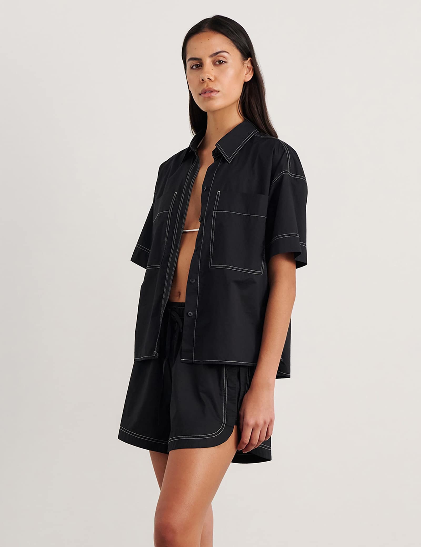 Pure Cotton Relaxed Shirt - image 4