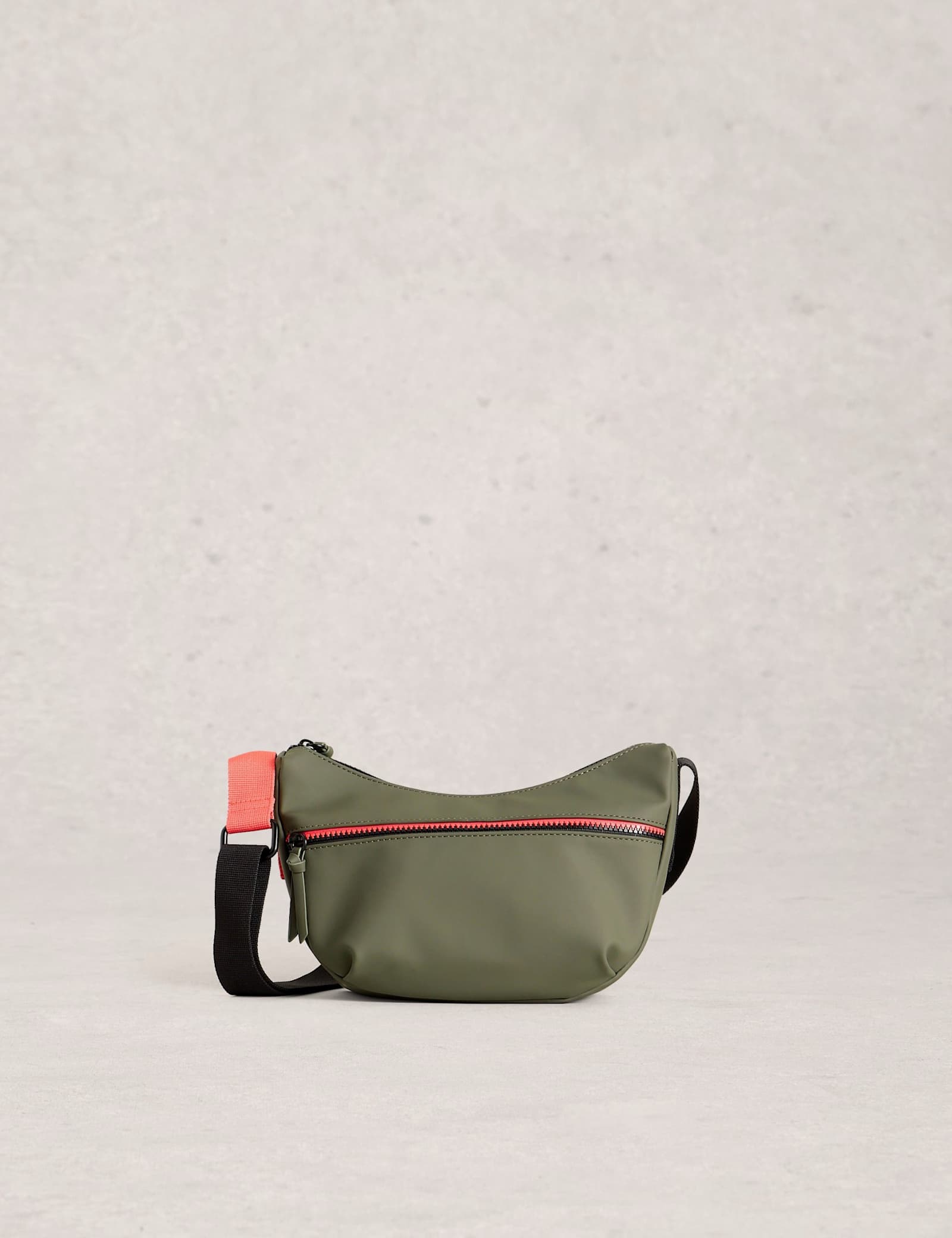 Rubberised Cross Body Bag - image 2