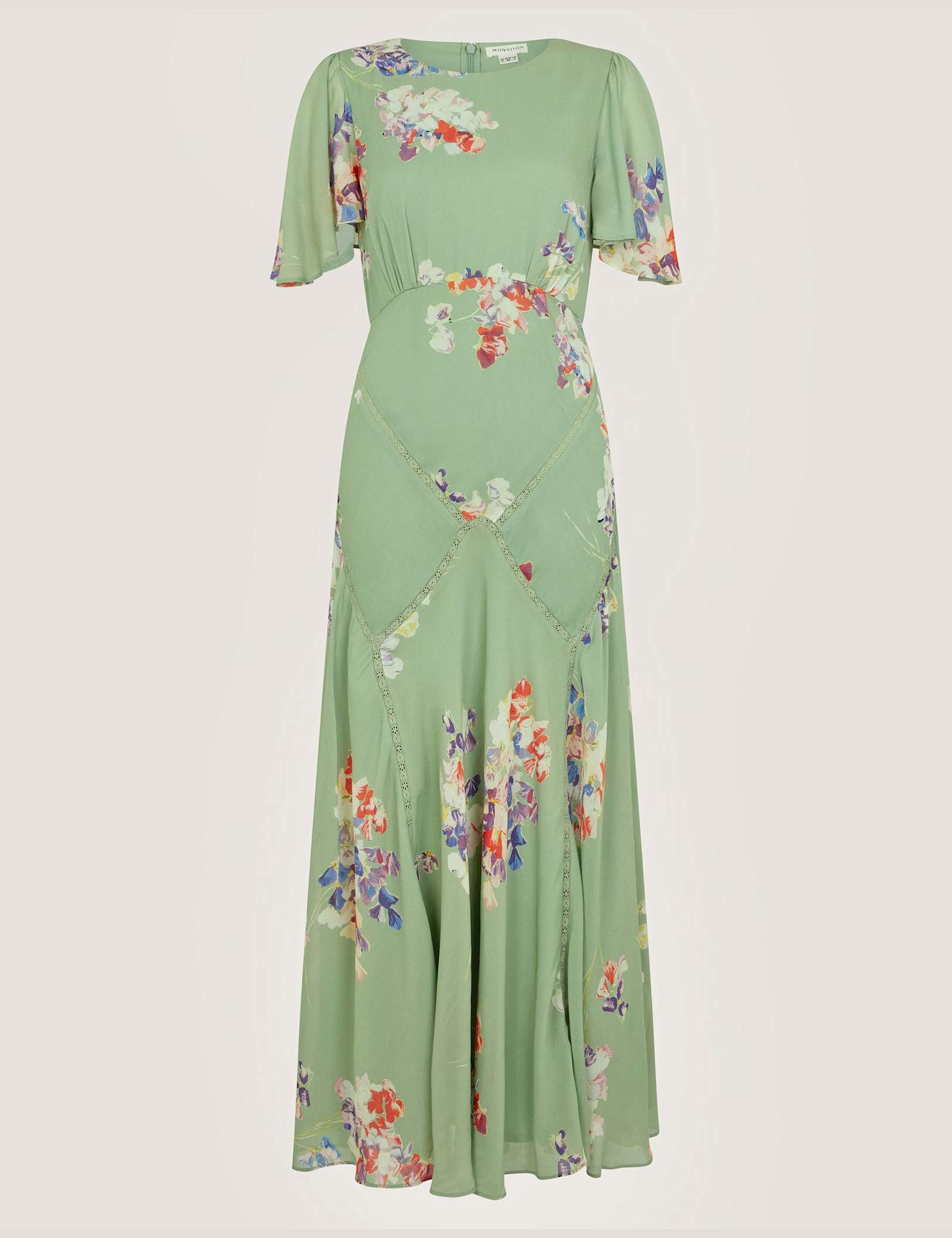 Floral Midaxi Tea Dress - image 1