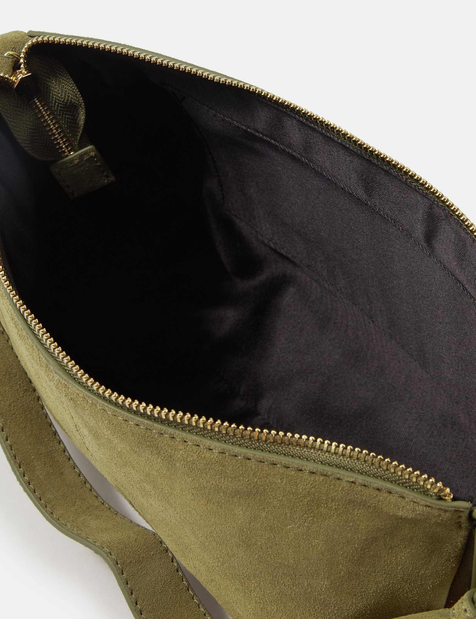 Suede Shoulder Bag - image 3