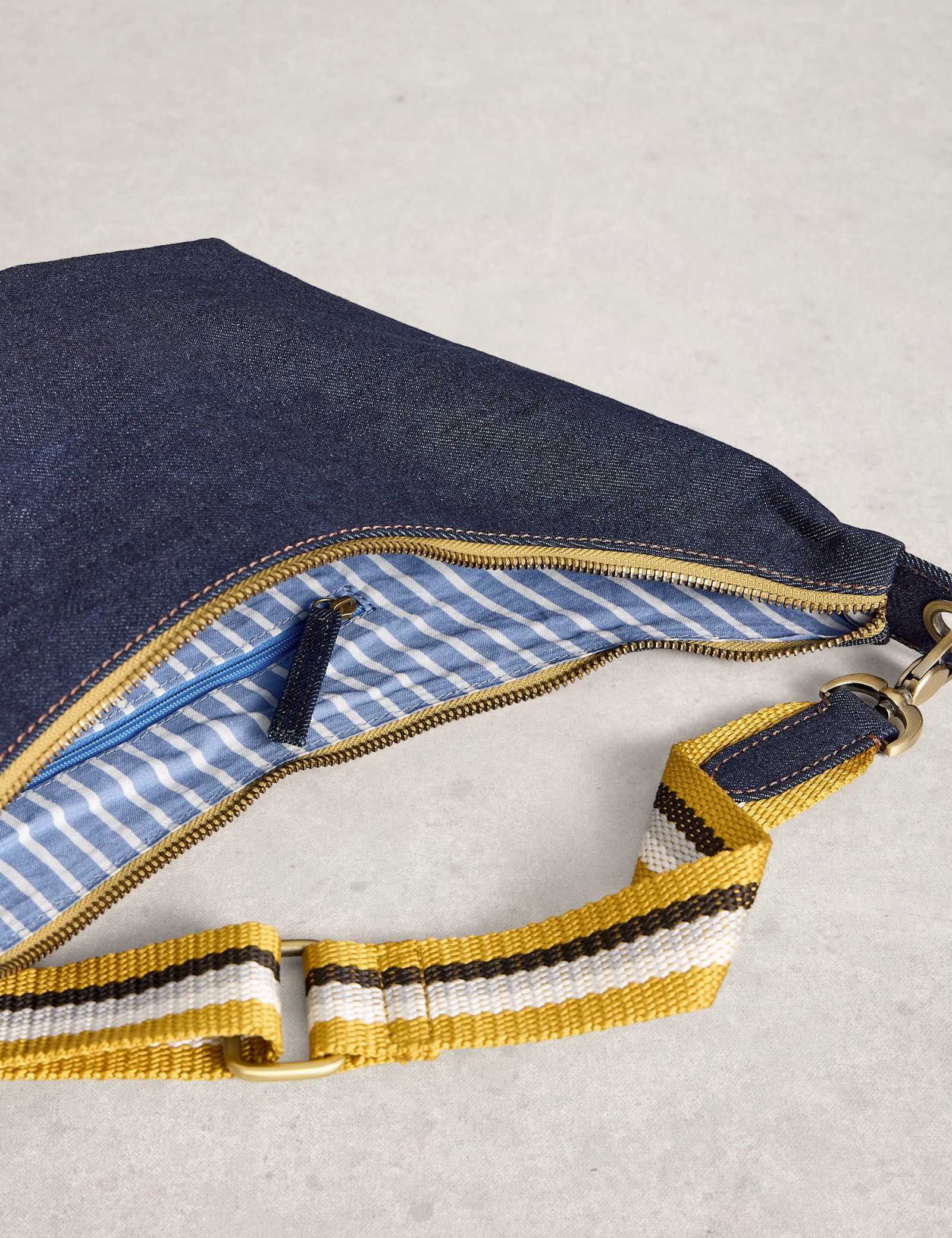 Denim Cross Body Bag - image 2