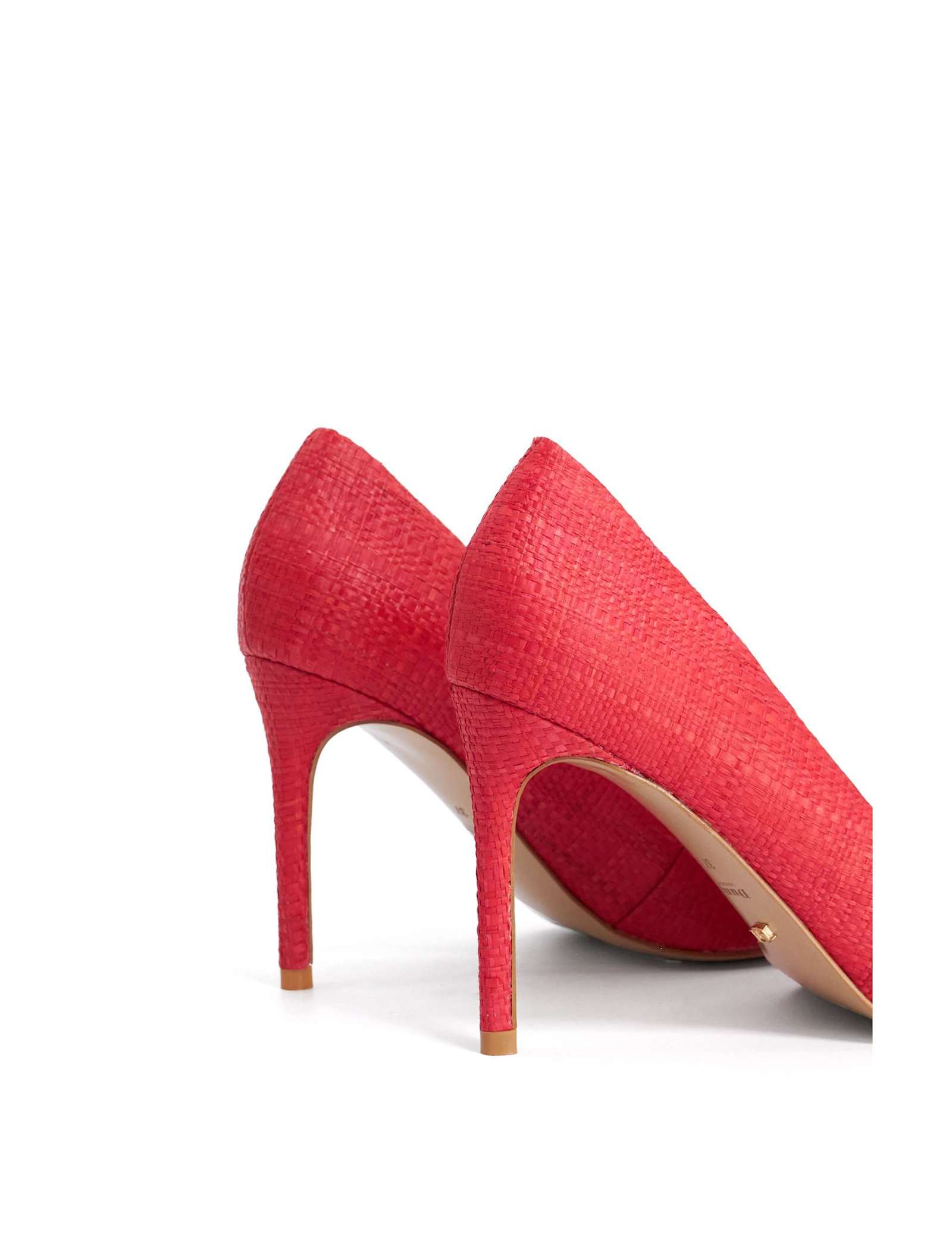 Woven Stiletto Heel Court Shoes - image 5