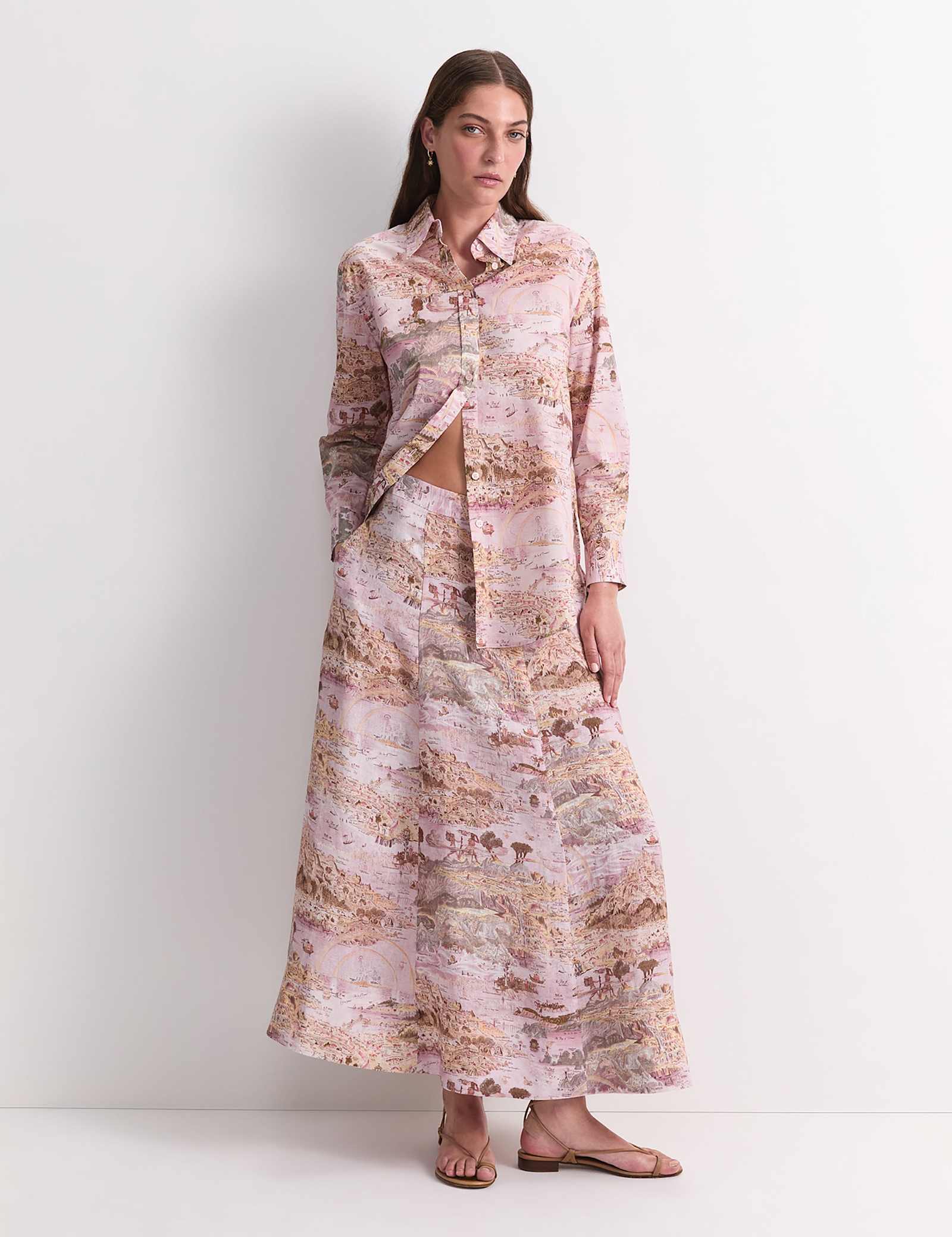 Pure Cotton Printed Shirt - image 2