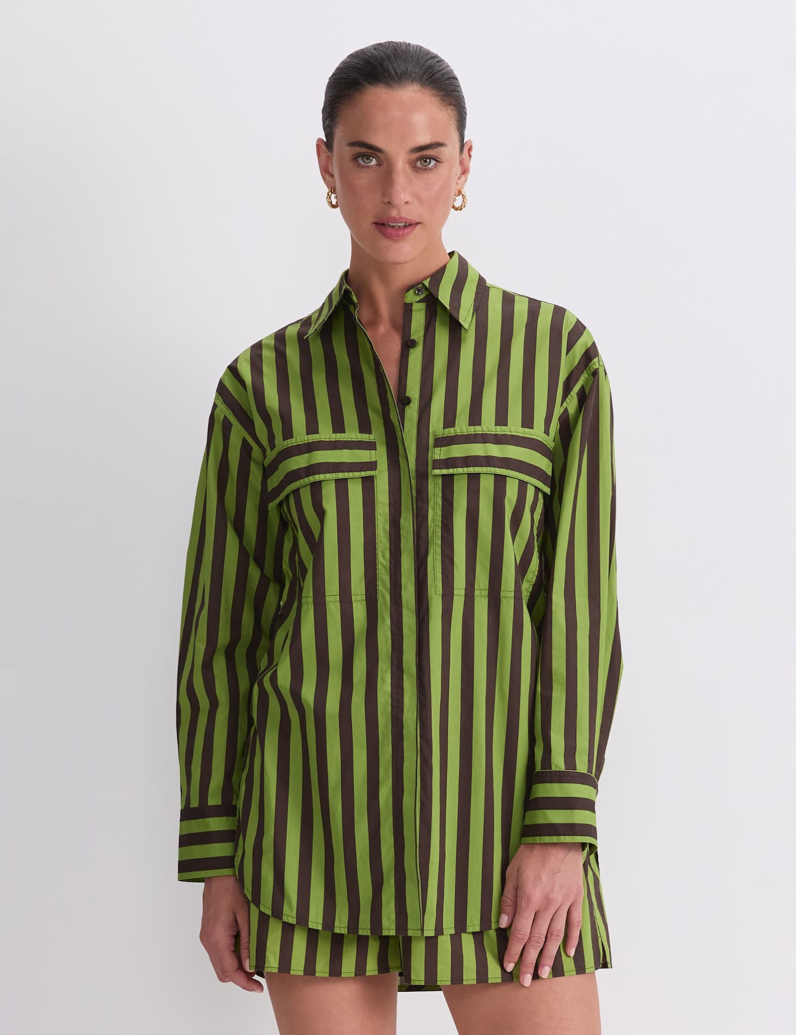 Pure Cotton Striped Shirt - image 3