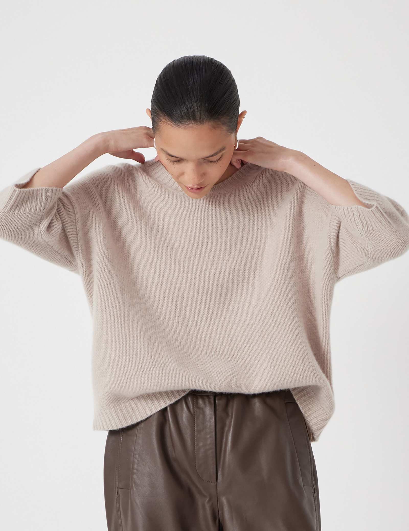 Pure Cashmere Chunky Jumper - image 4
