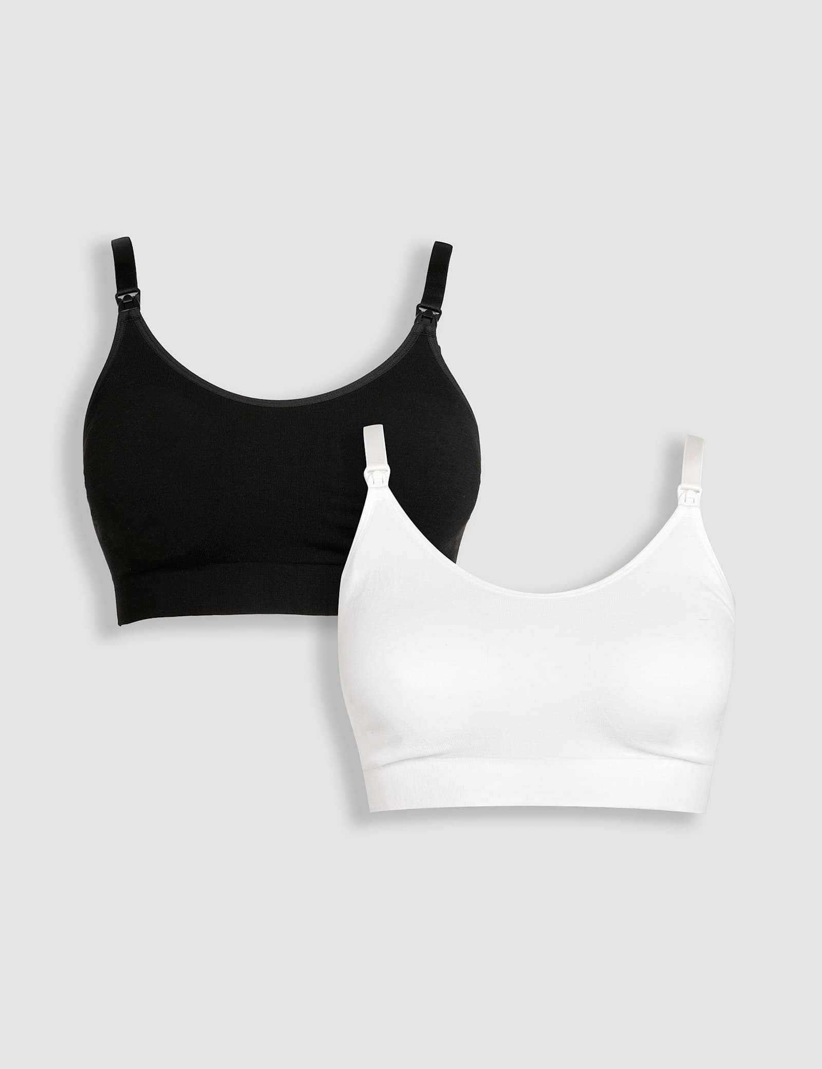 2 Pack Seamless Maternity Nursing Bras - image 1