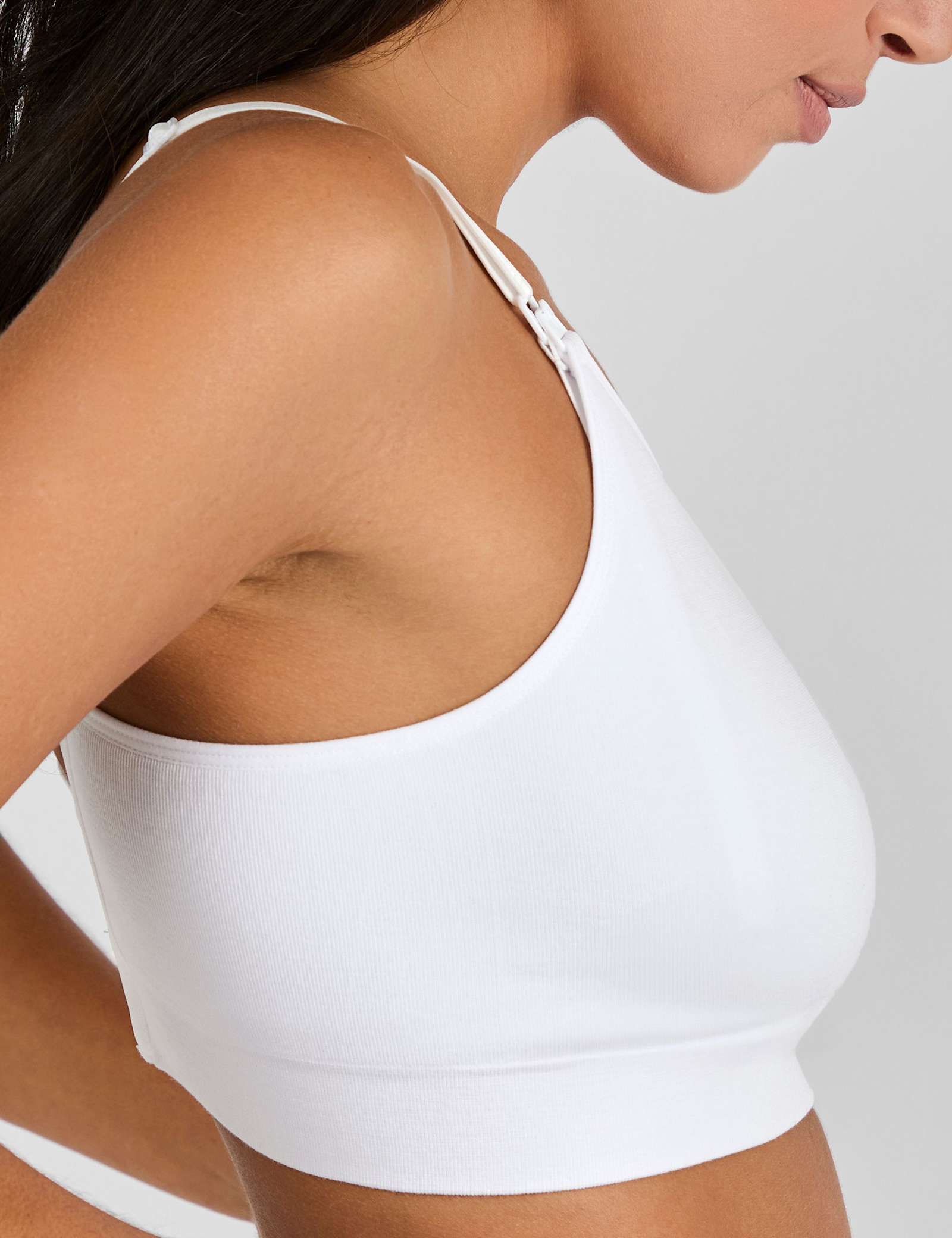 2 Pack Seamless Maternity Nursing Bras - image 2